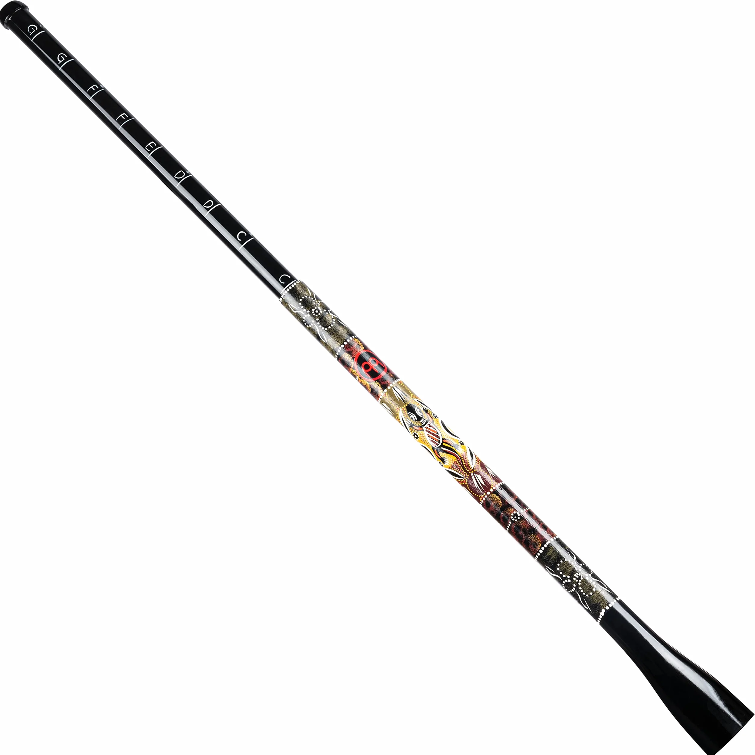 Meinl TSDDG1-BK 36-62 pulgadas de fibra de vidrio de primera calidad extensible Trombón Didgeridoo - Negro