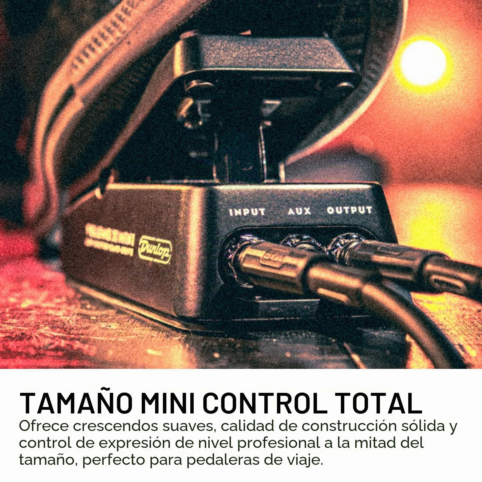 JIM DUNLOP - DVP4 - Pedal Volume (X) Mini volume/expression