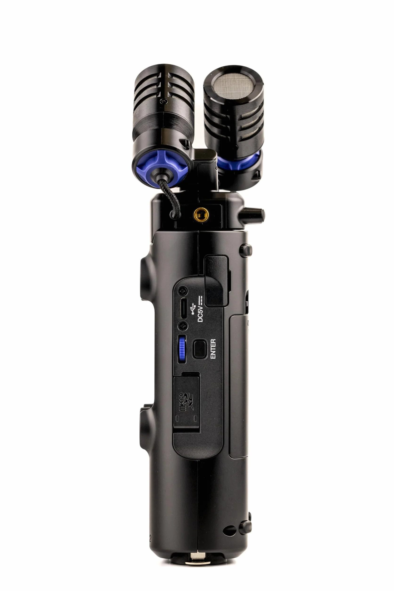Zoom - H5Studio Grabador de Coma Flotante de 4 Pistas de 32 bits 192 kHz - 16/24 bits, Ganancia, limitadores, cápsula XYH-5e, Interfaz de Audio Mac, PC, iOS, Android