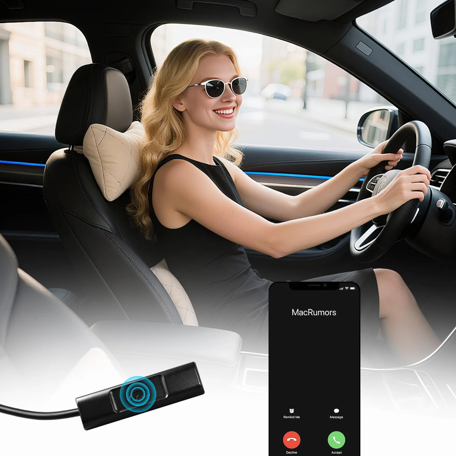 Cassette Bluetooth Coche 5.0 Adaptador de Audio Inalámbrico con Manos Libres Incorporado para Llamadas Claras Compatible con Smartphone Reproductor MP3 y Radio de Coche Clásico Negro