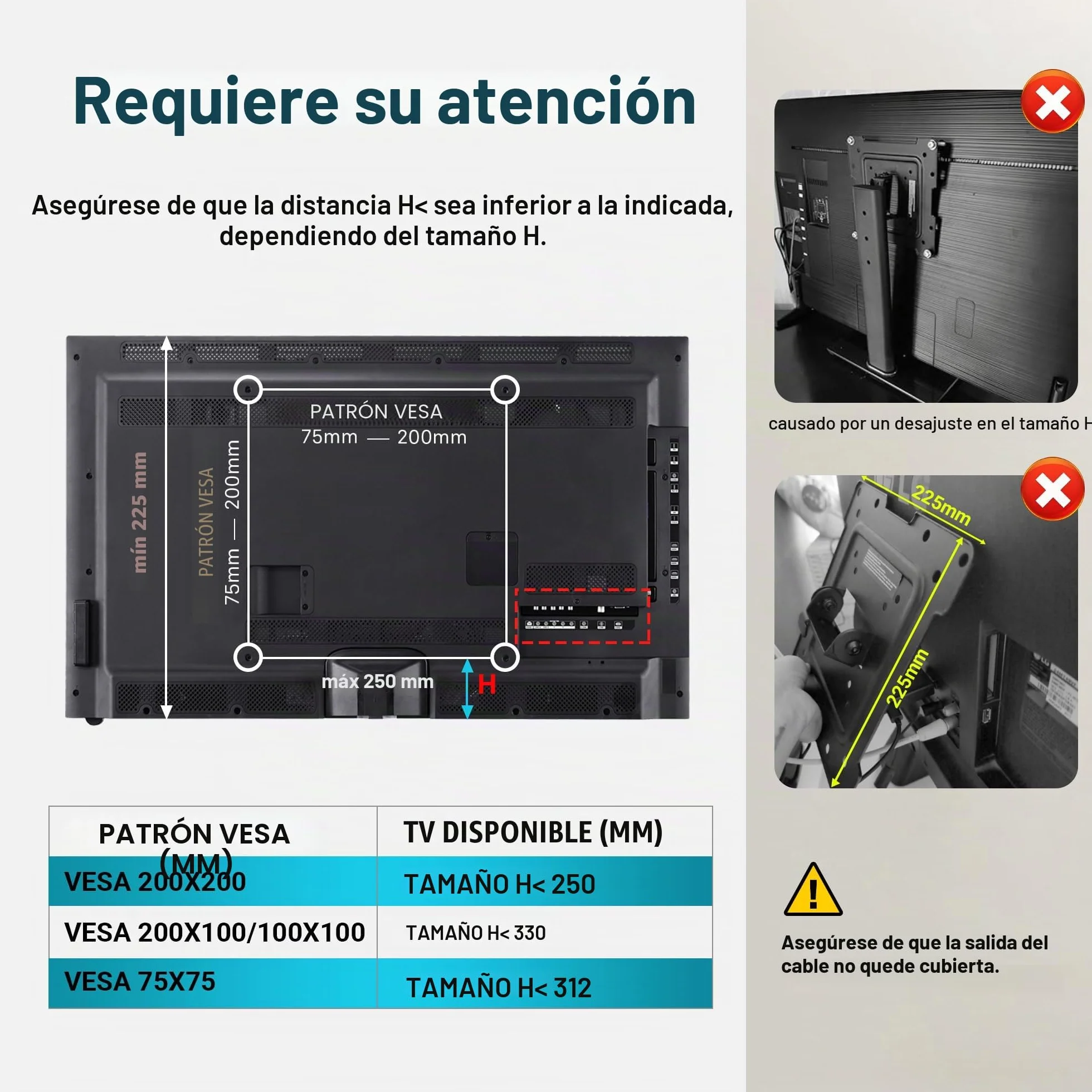 BONTEC Soporte TV Pie Universal para Pantallas 23-42 Pulgadas LCD LED OLED Plasma Curva, Rotación Altura Ajustable, 45kg, VESA 200x200mm