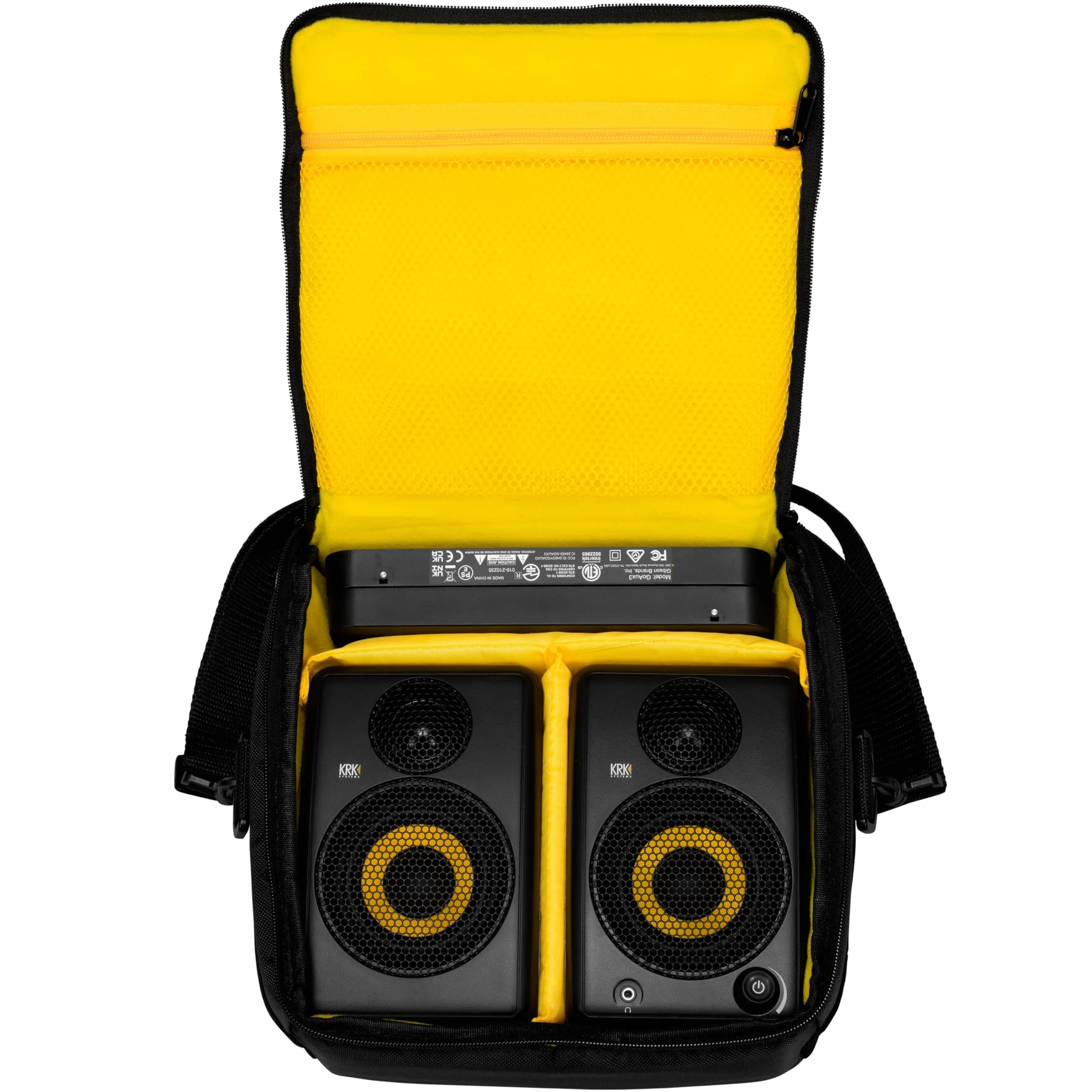 KRK GoAux 3 (Black/Yellow) - Monitor de Estudio Activo