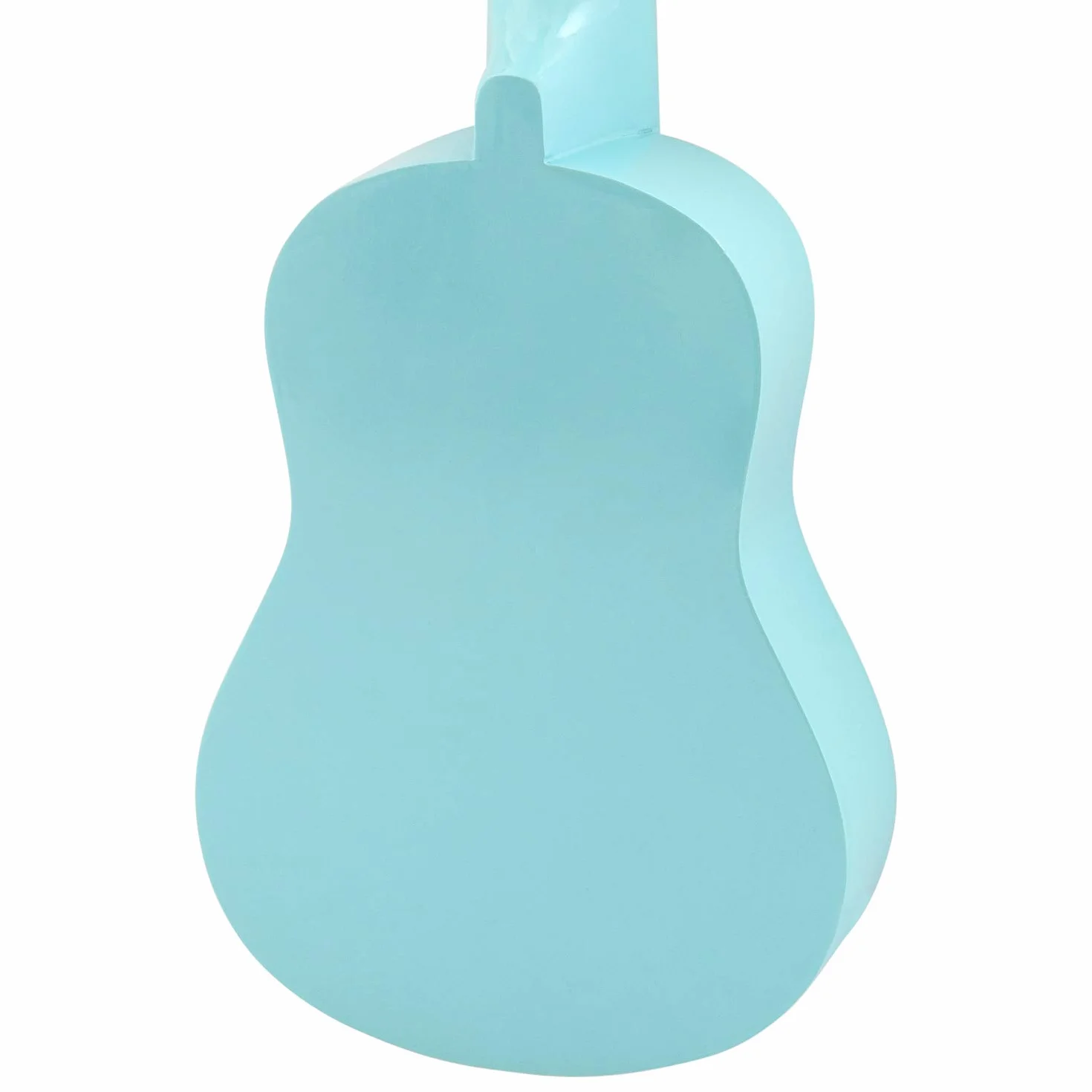 WR-306 - Ukelele soprano para principiantes, acabado azul claro con bolsa para concierto, cuerdas de repuesto para ukelele y púa de fieltro