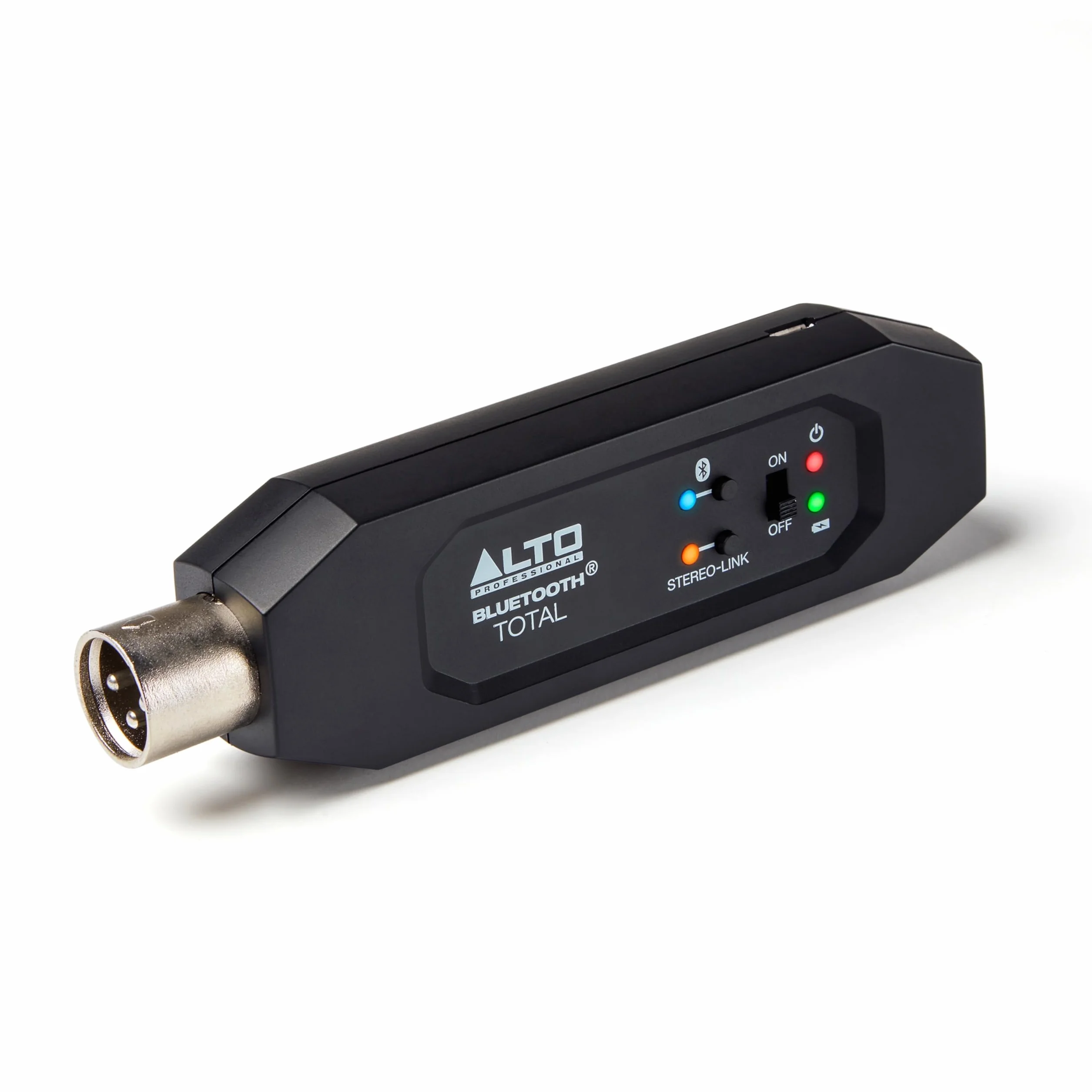 ALTO Bluetooth Total 2 Receptor Bluetooth Recargable con XLR para Mesa de Mezclas y Equipos de Sonido
