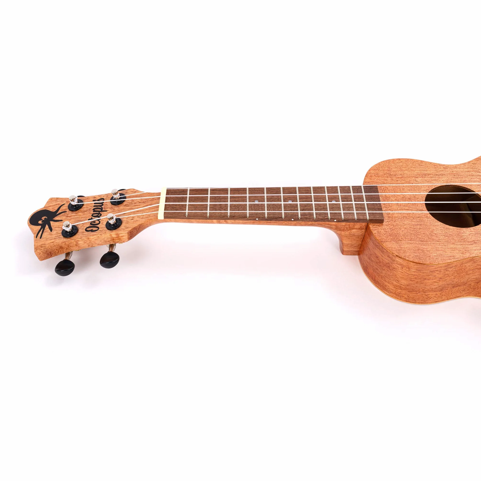 Octopus - Ukelele soprano UK205 de madera al natural, completo