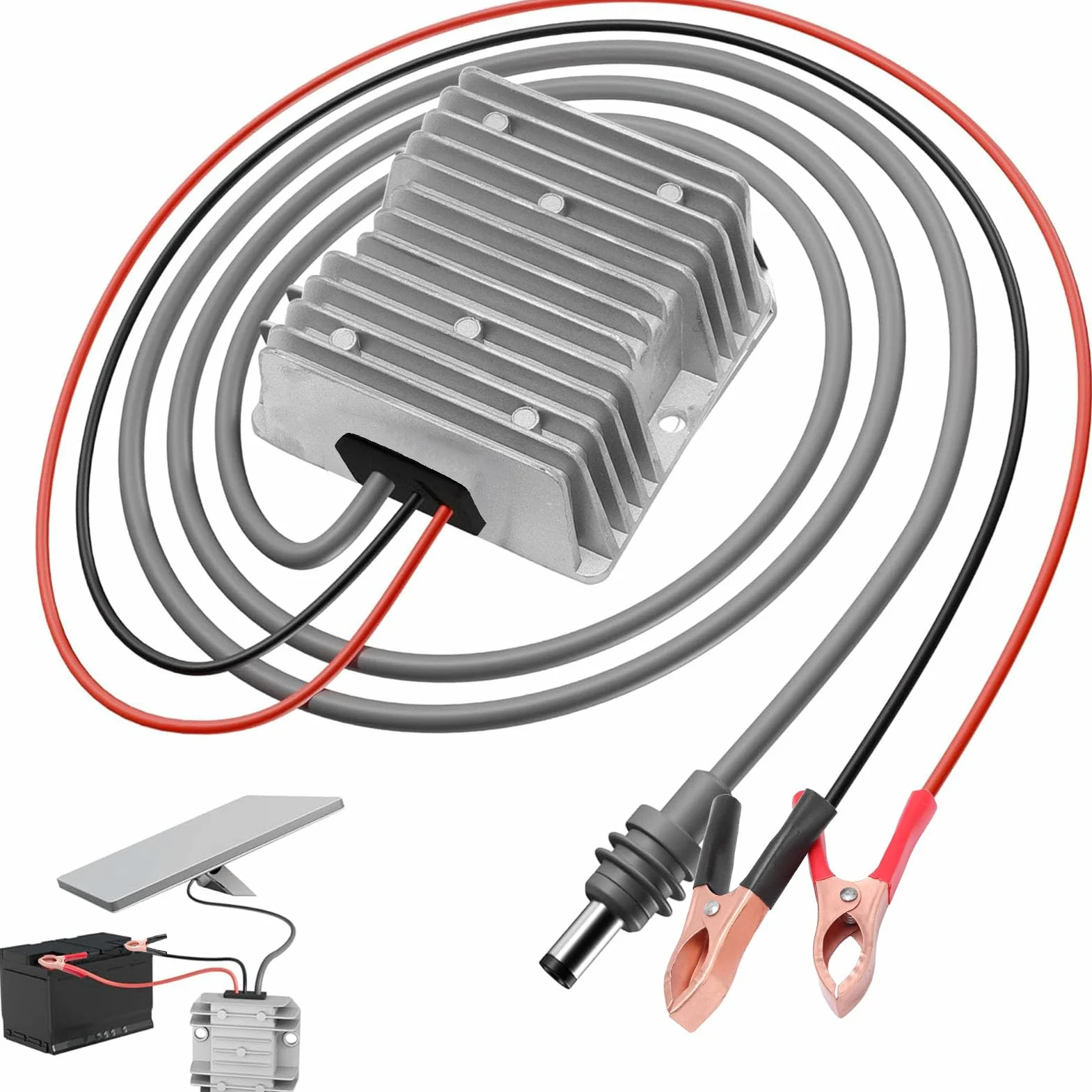 FTVOGUE Convertidor de Potencia Satelital de 12V 24V a 57V 4.5A, Convertidor Boost para Enrutador Gen3