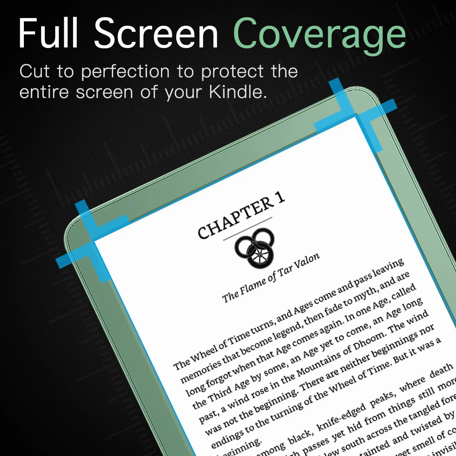MoKo Protectores de Pantalla Antirreflejos para Kindle Basic 11ª Generación 2024/2022, PET Mate Cobertura Total 2 Pieza