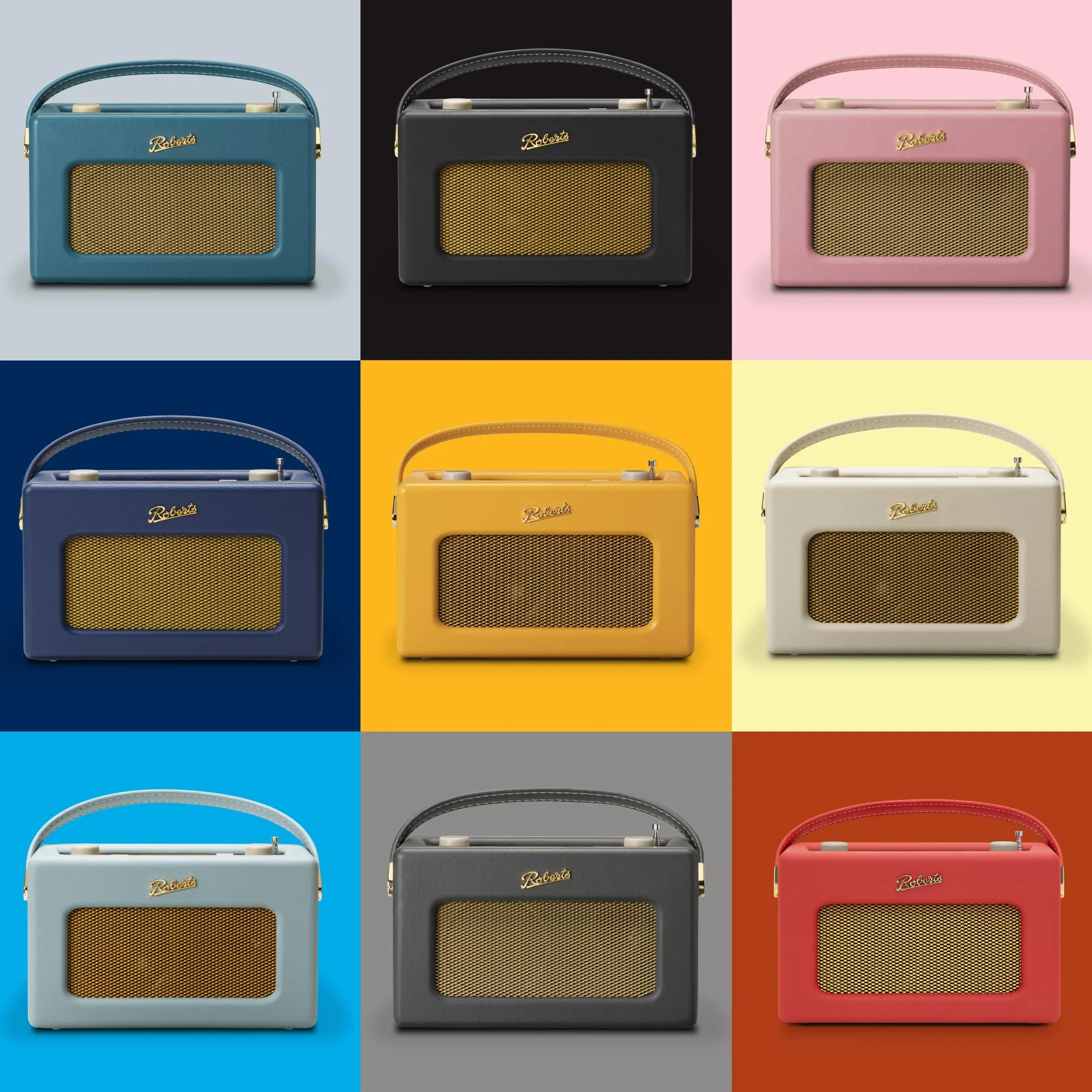 Roberts Revival iSTREAML - Radio Digital FM/Dab/Dab+/Internet con Bluetooth, Amarillo Sunburst