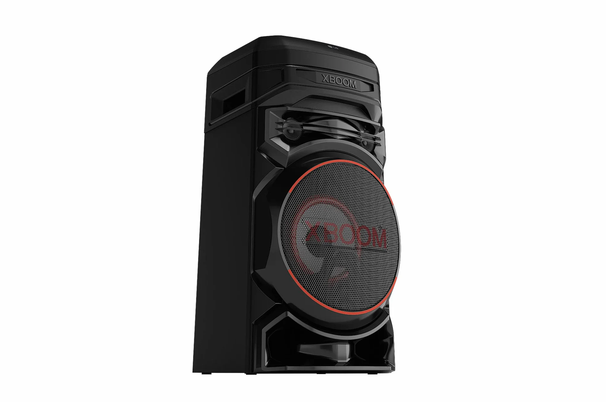 LG XBOOM RNC5 Altavoz Bluetooth Alta Potencia USB Funciones DJ Karaoke Luces LED 3 Altavoces Negro