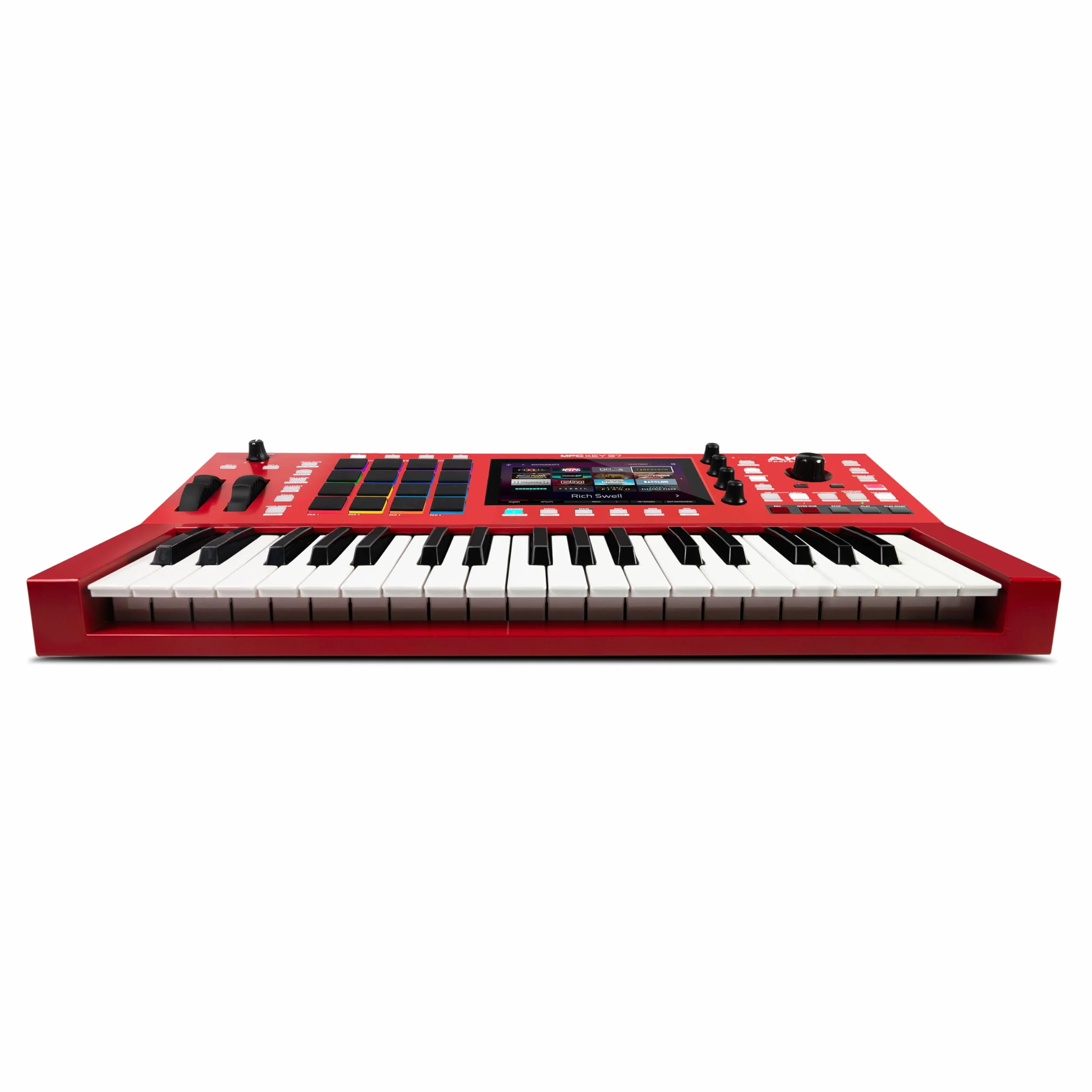 Akai Professional MPC Key 37 Sintetizador de Producción Independiente, Caja de Ritmos, Teclado MIDI, con Wi-Fi, Bluetooth, Pantalla Táctil, Plug-ins e Integración con Native Instruments