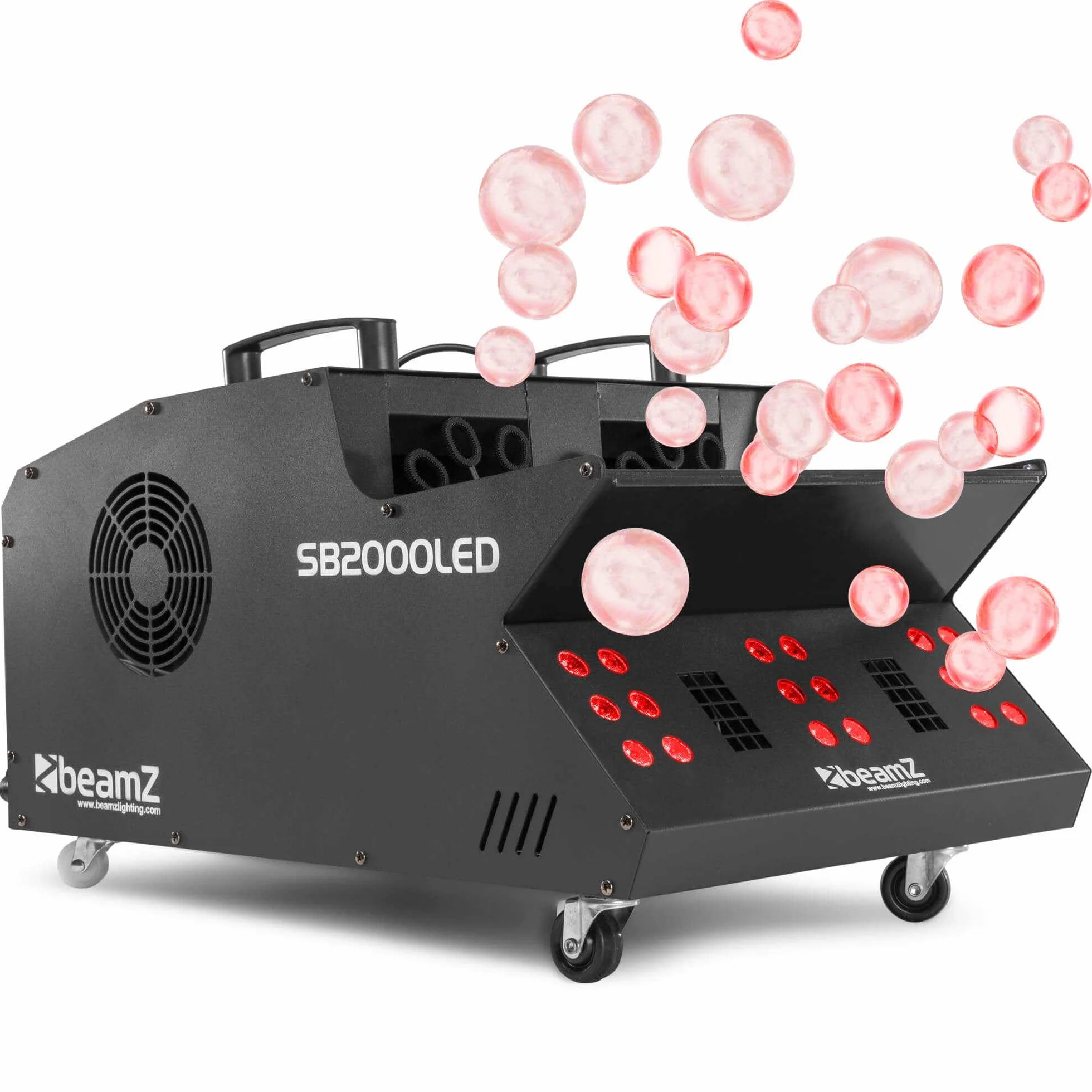 BeamZ SB2000LED Máquina de humo y burbujas incl. líquidos