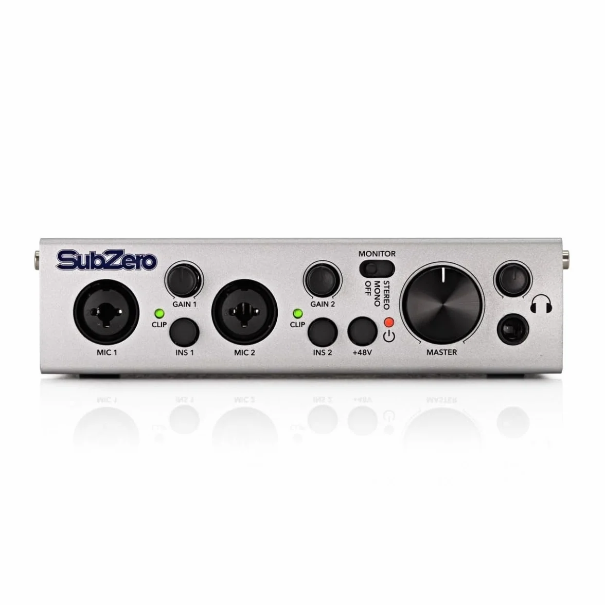 Interfaz de audio USB SubZero AI2-2 entradas XLR/TRS 24 bits / 96 kHz