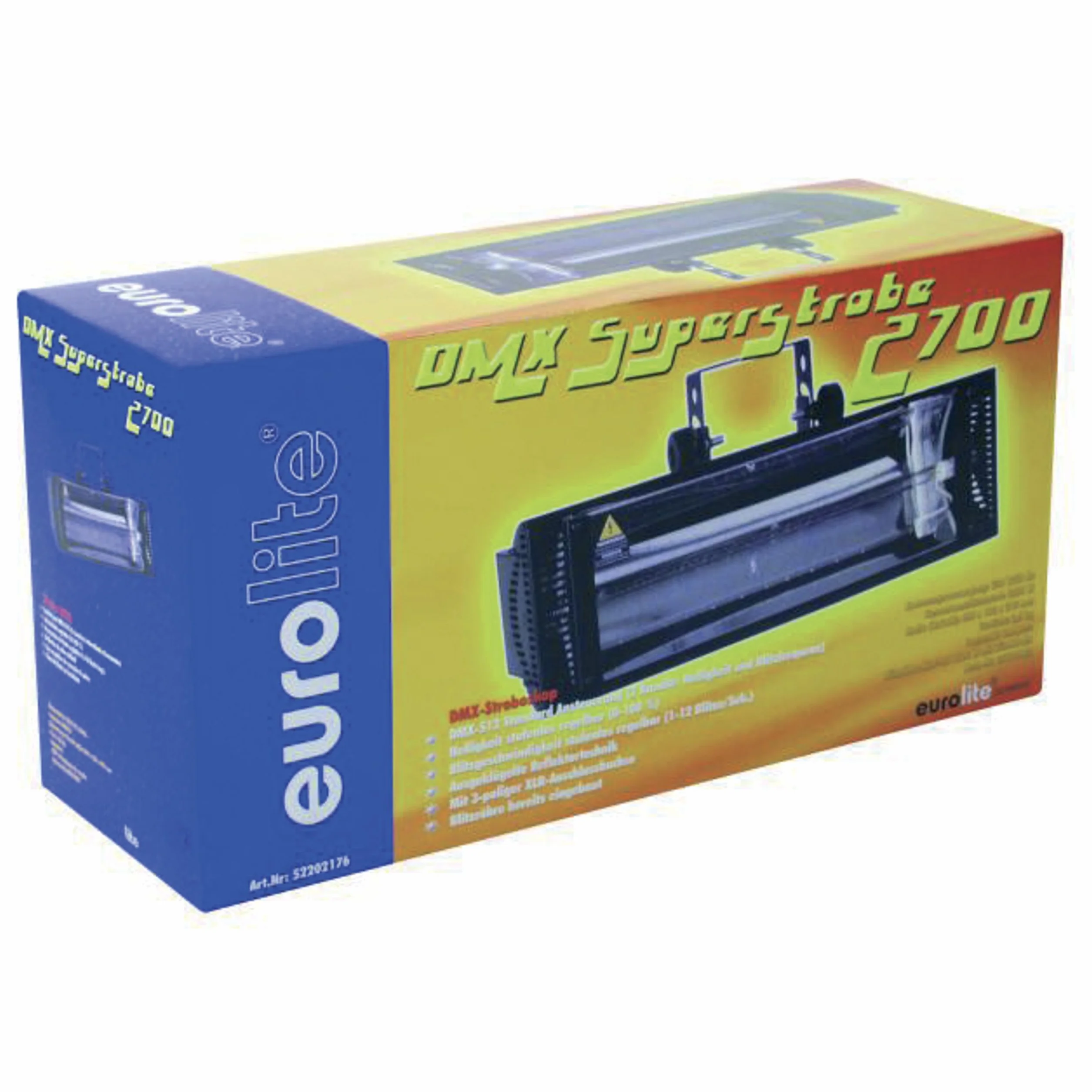 Eurolite Strobe LUZ 1500W DMX DMX Superstrobe 2700