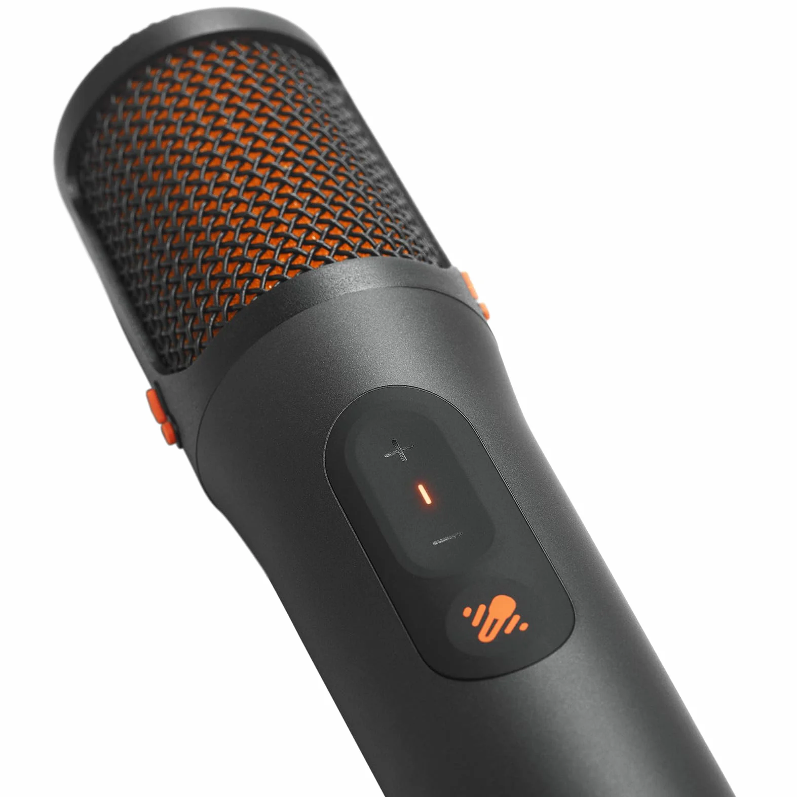 JBL EasySing Mics, 2 micrófonos de Karaoke inalámbricos con IA y eliminación de Voz en Tiempo Real y dongle PartyBox USB-C, Negro