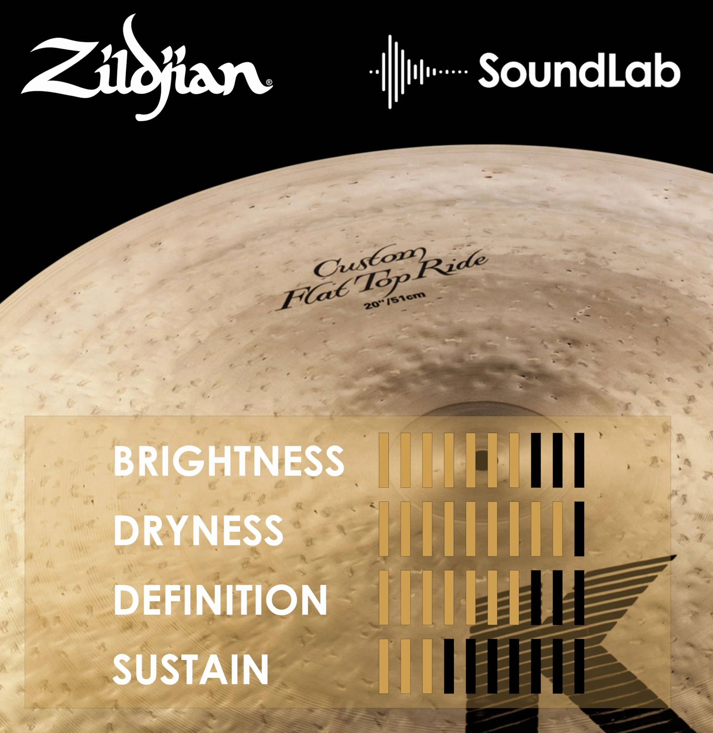 Zildjian K Custom Series - 20" Dark Ride Cymbal