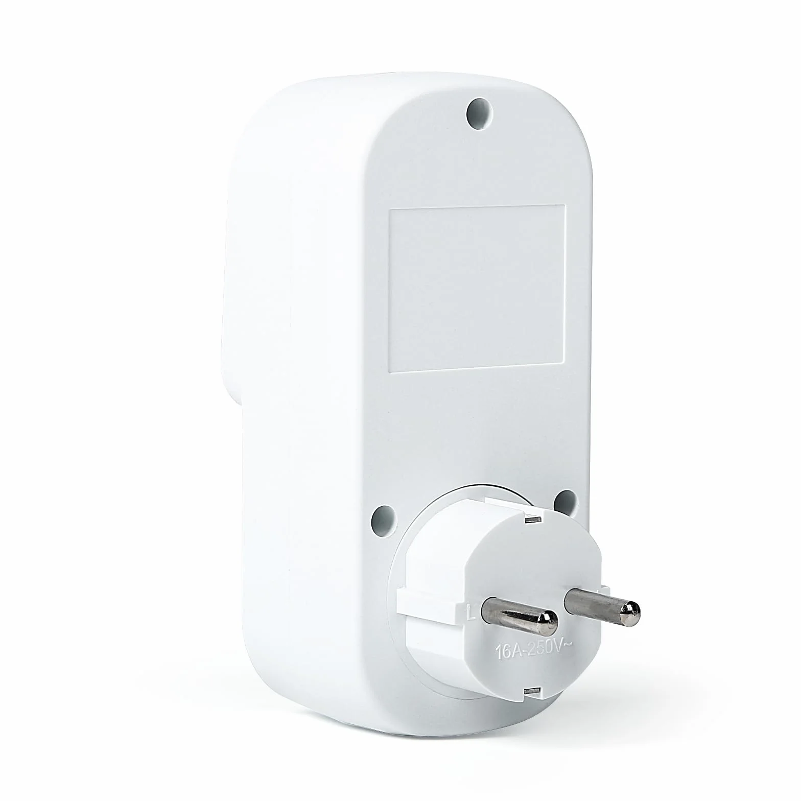 Jadeshay Adaptador de Protección contra Sobretensiones Dispositivo de Protección contra Sobretensión y Subtensión de Recuperación Automática AC220V 16A Protector de Enchufe para Electrodomésticos