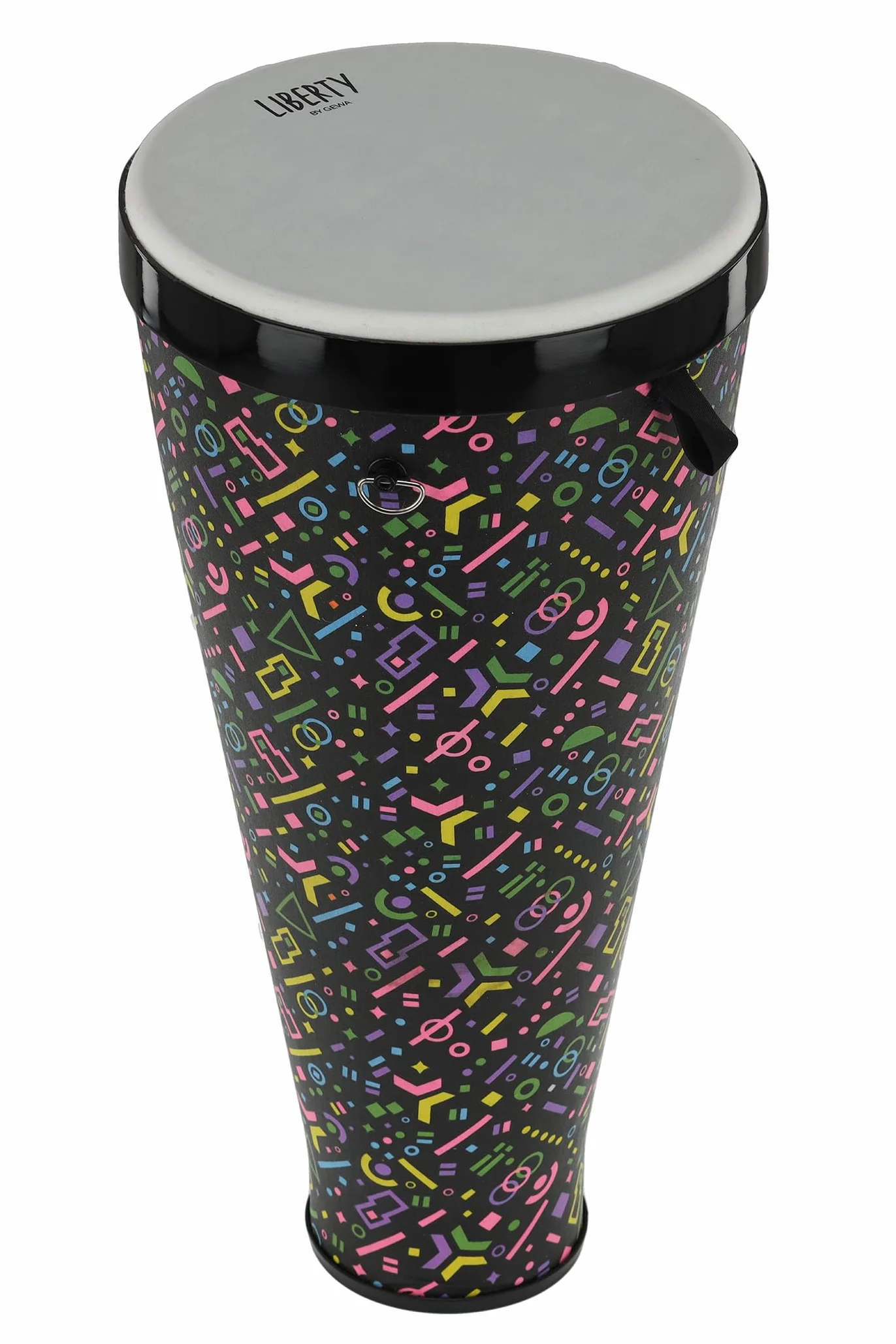 GEWA Liberty Timbau Stackable Drums - Diámetro: 12" (30,5 cm) - Altura: 23,5" (60 cm) - Patrón: Crazy Neon