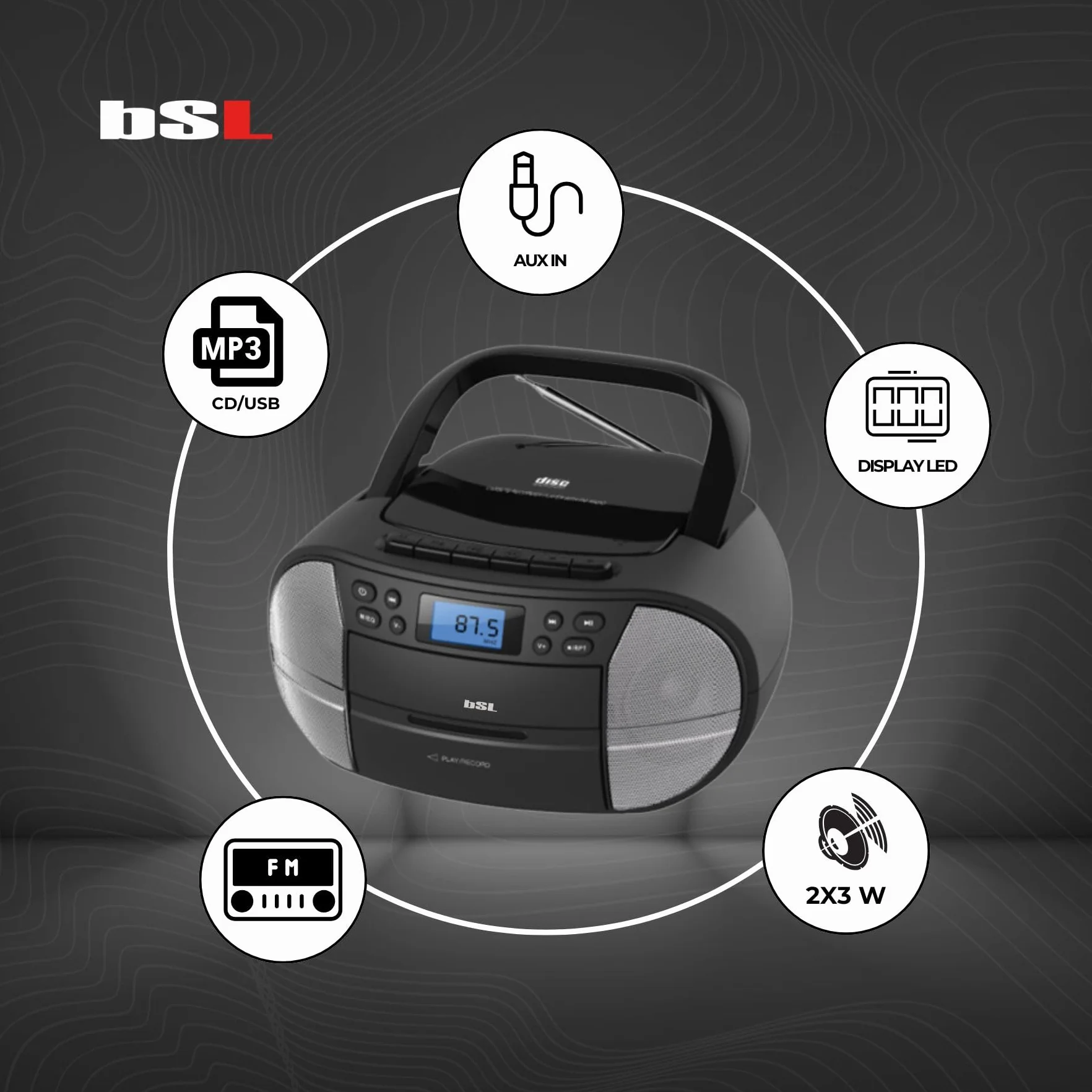 BSL Boombox Radio