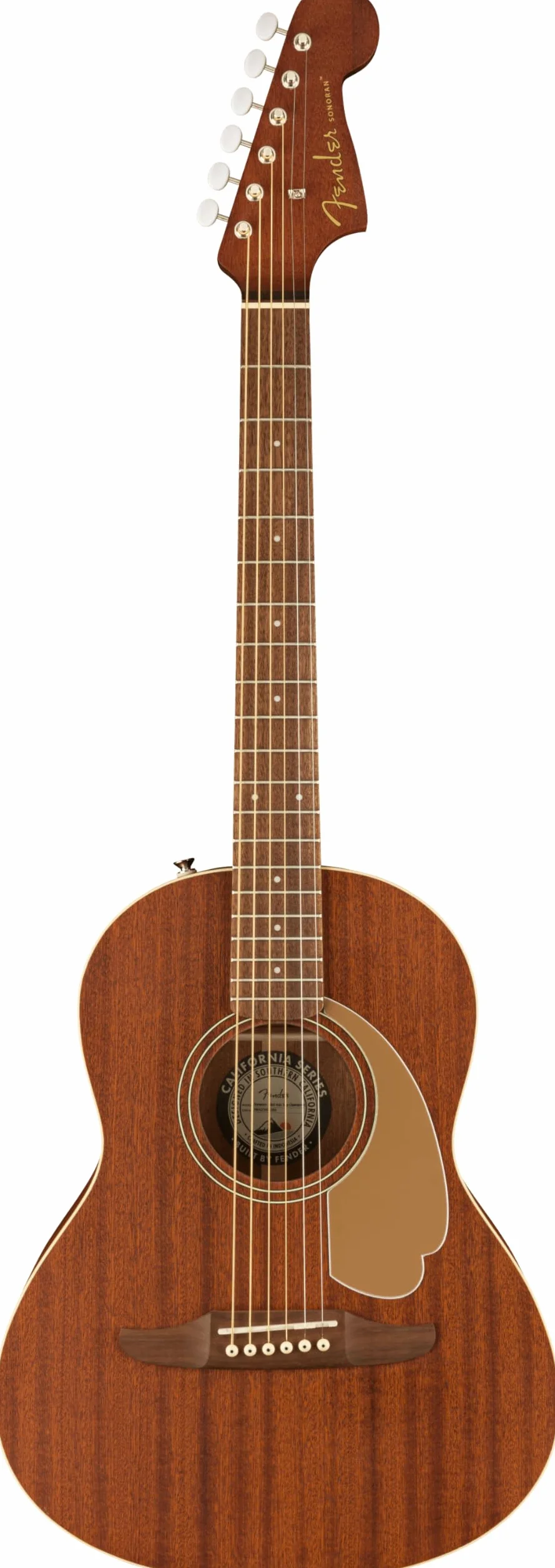Fender Sonoran - Mini guitarra acústica, caoba con bolsa
