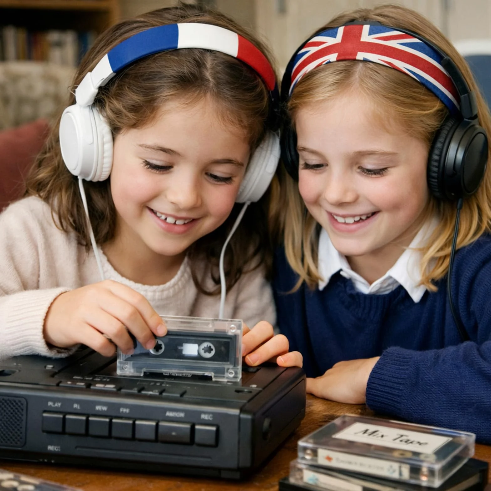 Casete de Cinta Vacío 5 Piezas, Cintas de Audio en Blanco para Grabación Diaria