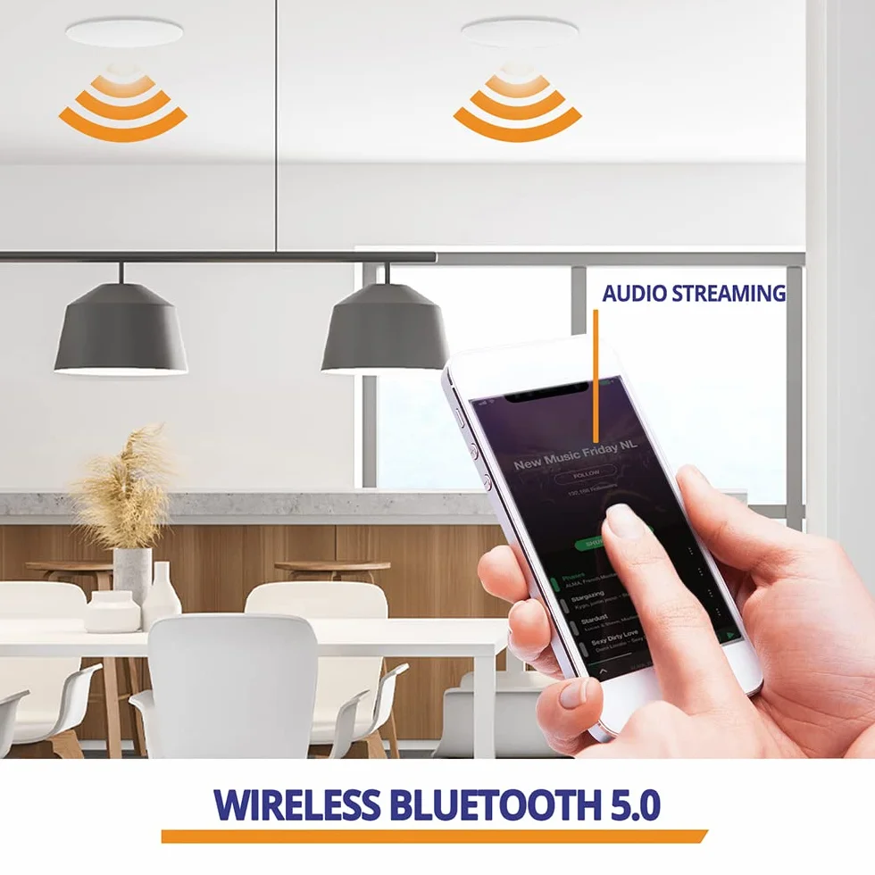 Power Dynamics NCBT5 Altavoces Bluetooth 5,25 Pulgadas 40 W