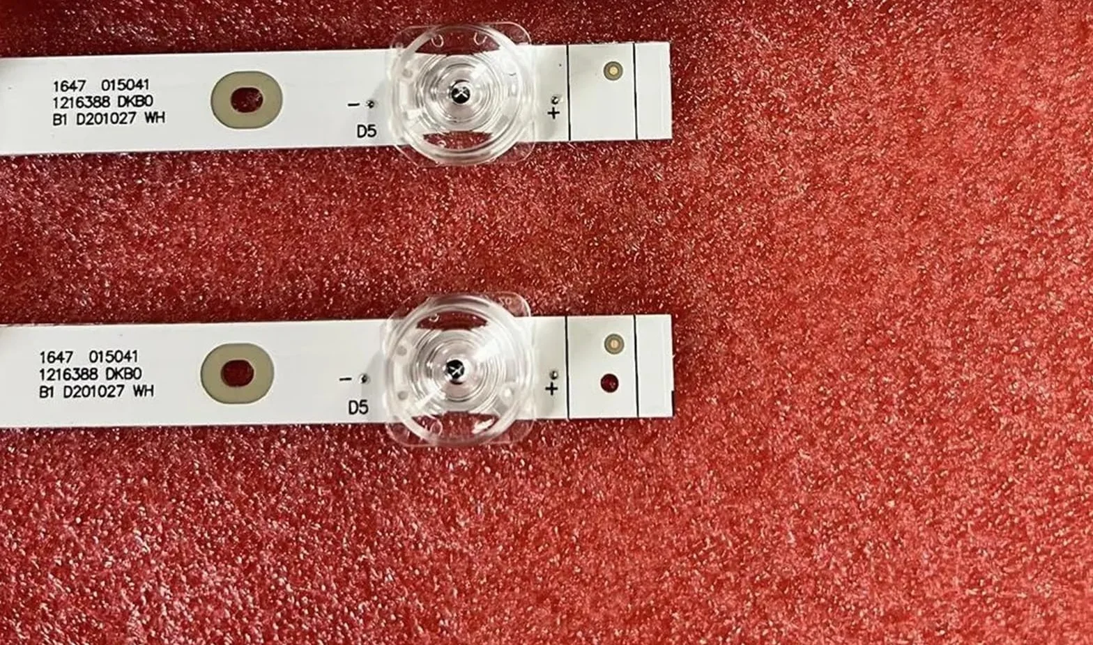 Tira de retroiluminación LED para Hisense compatible con los modelos 43AE7010F, 43U5069, 43AE7000F, 43A7100F, 43A7300F, 43A7500F, 43A7100FTUK, 43AE7000FTUK y H43A7300FTUK(4pcs For 2 TV)