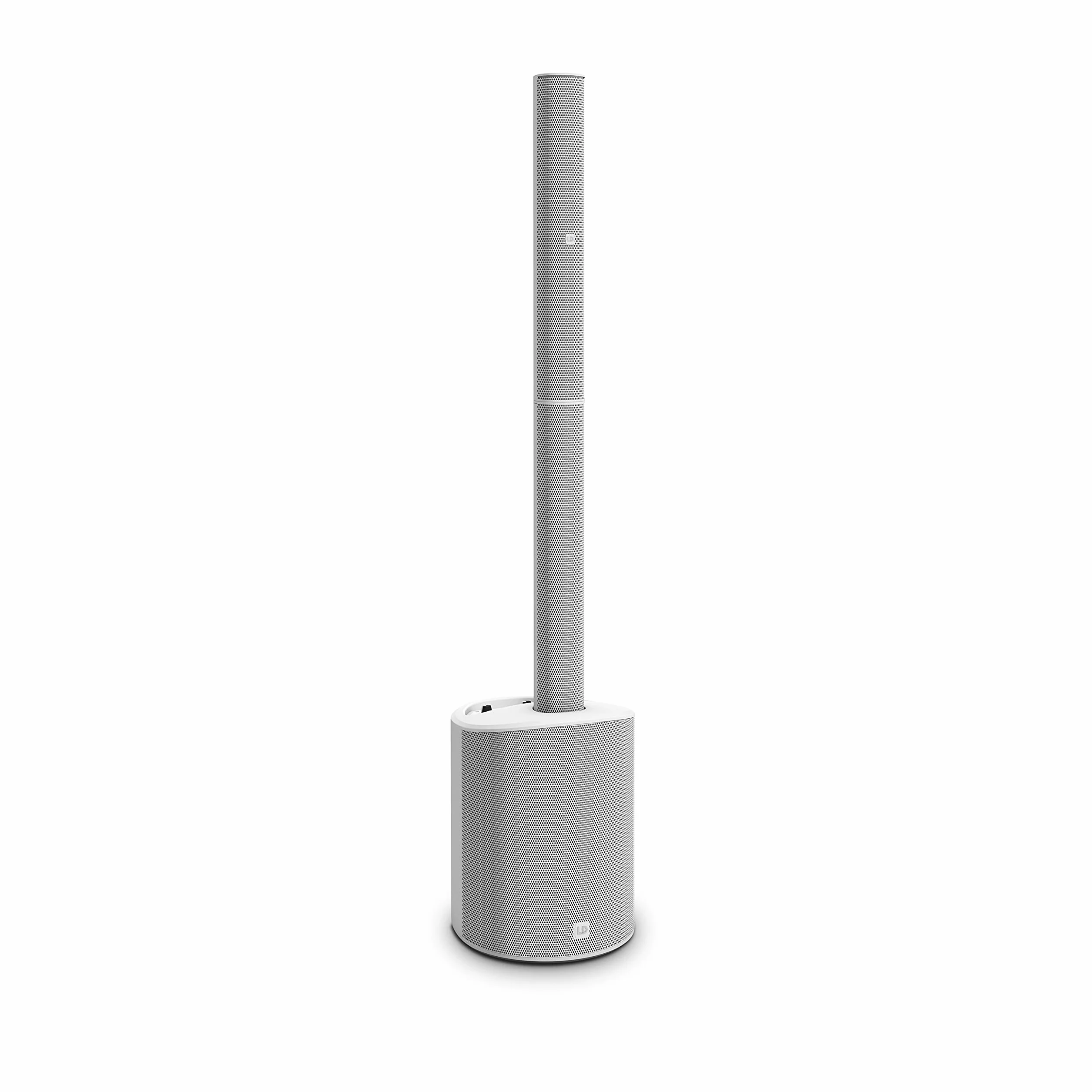 LD Systems MAUI 5 GO 100 W - Sistema de PA de columna ultraportátil con alimentación por batería - blanco - versión de 3200 mAh