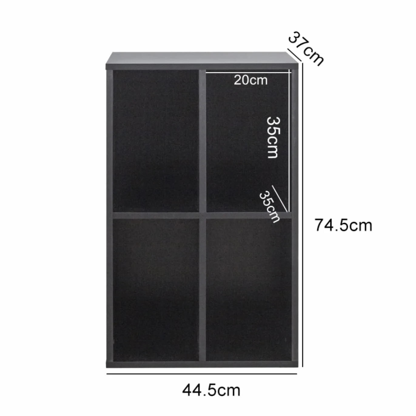 Gabinete de placas de vinilo lp - almacenar placas lp - mueble de tocadiscos - negro