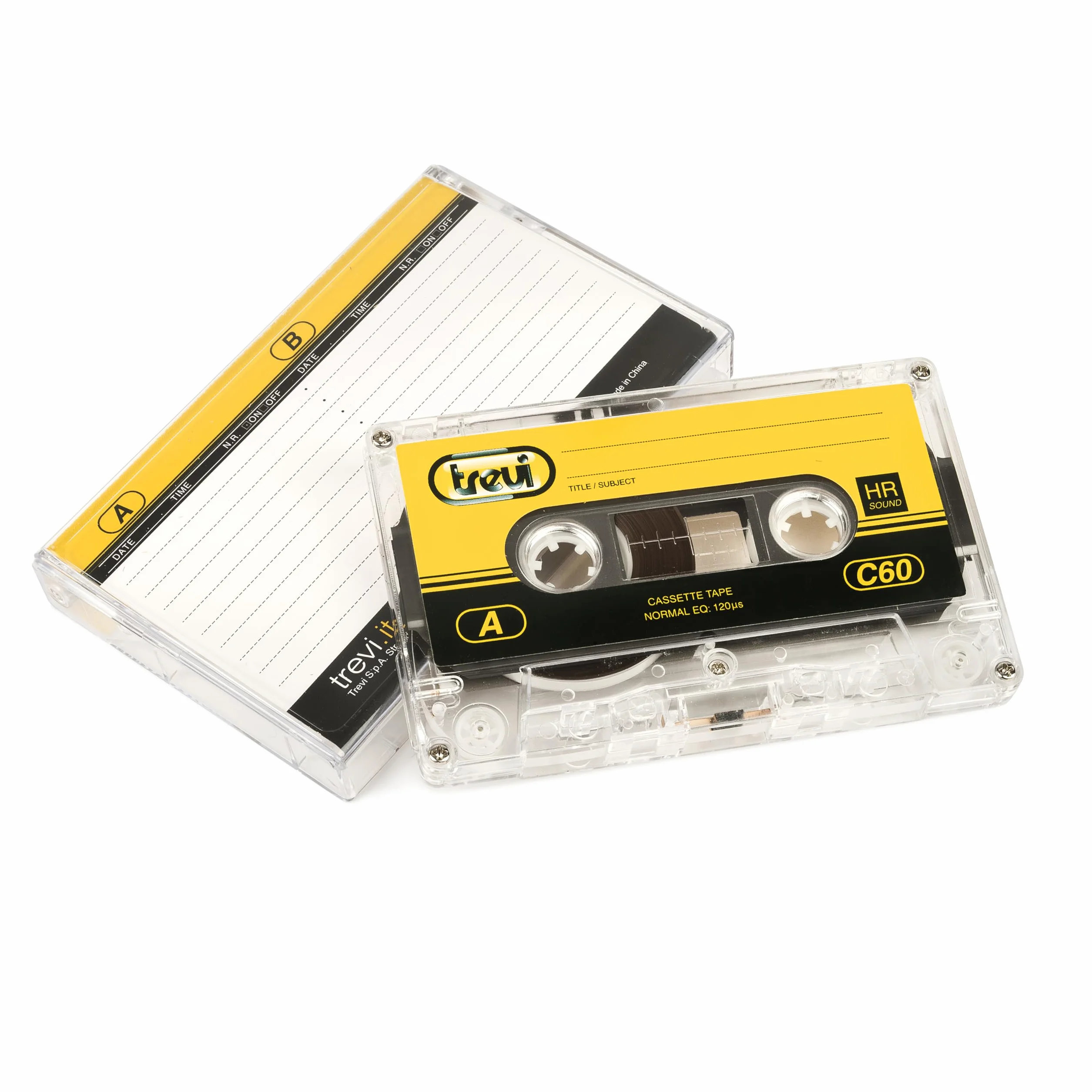 Trevi C60 HR Pack 4 Audio Cassette 60 min Cinta de Audio/Video