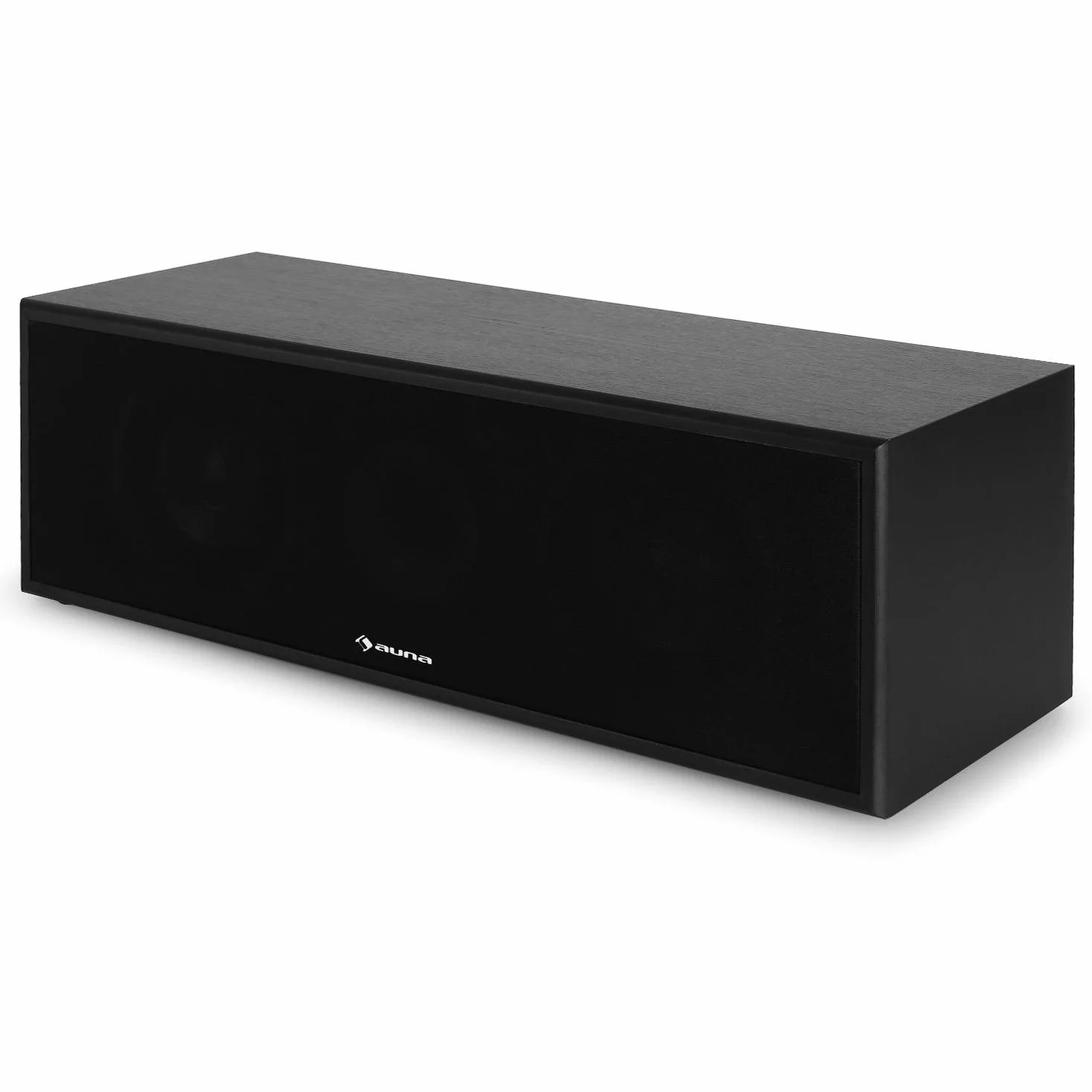 Auna Linie 300 CN Altavoz Central Pasivo 2 x 35W RMS 2 Woofers 10cm Negro