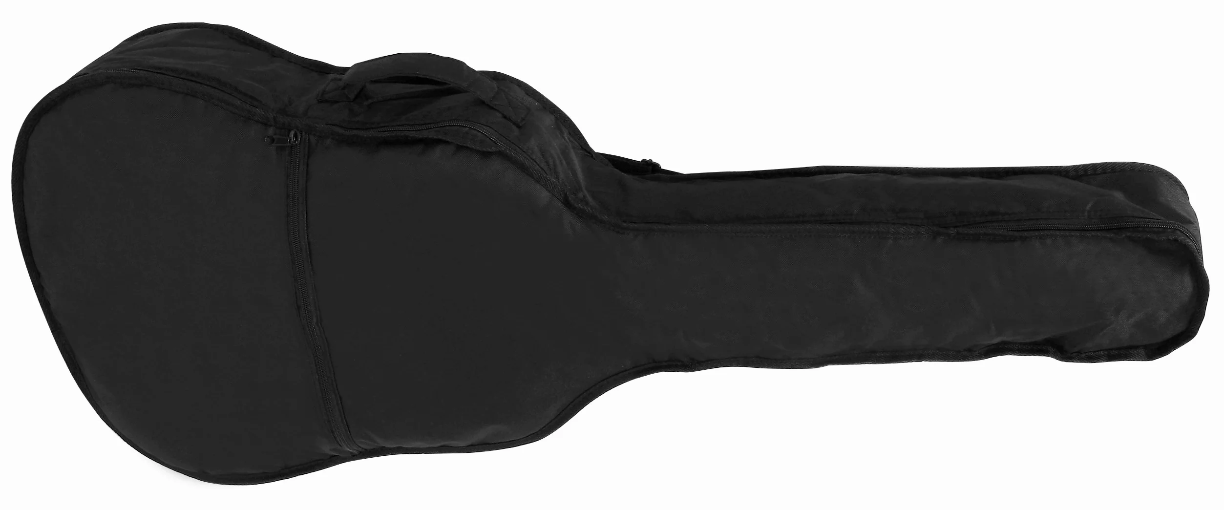 guitarra acústica, negro, incl. funda