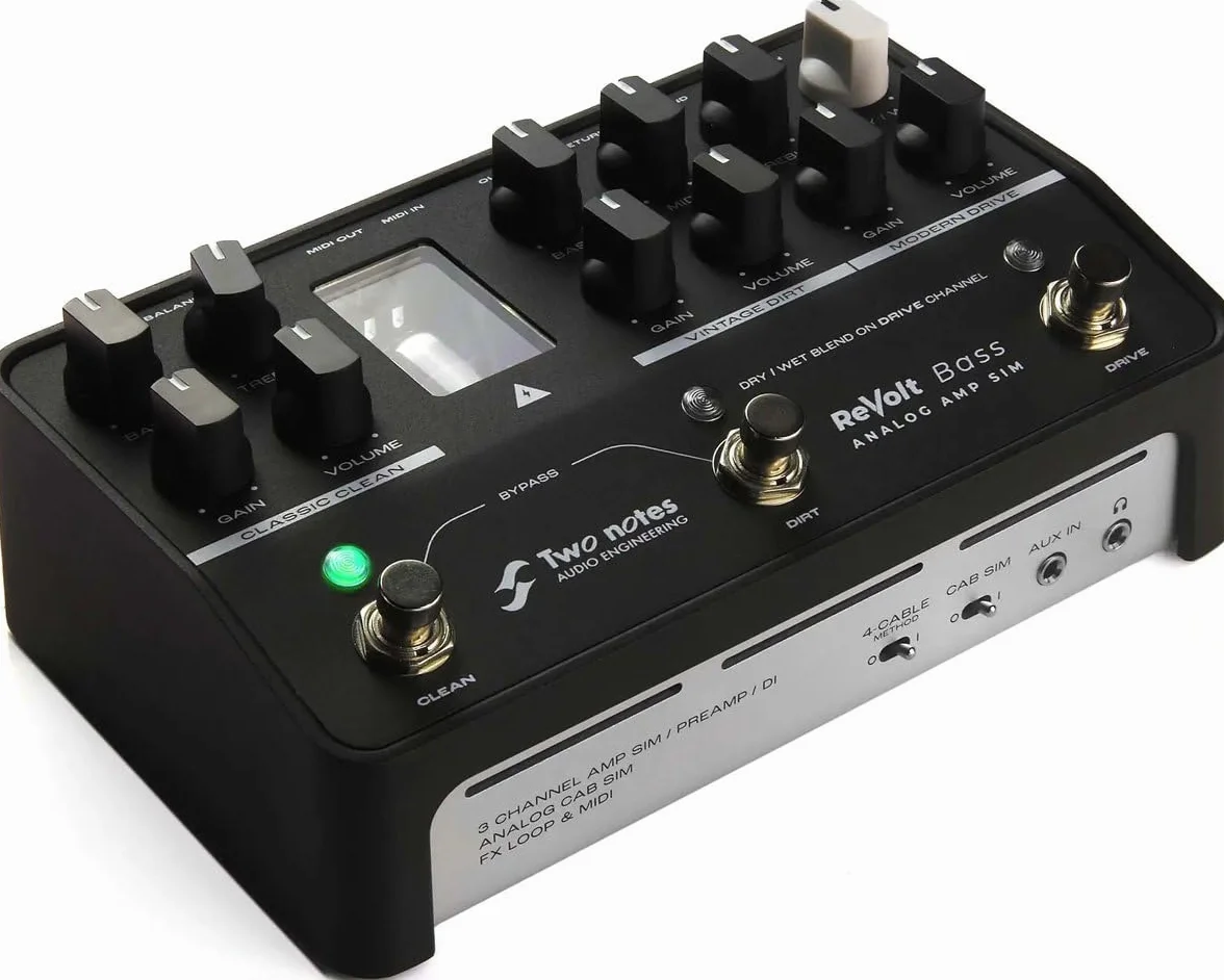 Two Notes Revolt Bass Bass Guitar Amplifier Simulator