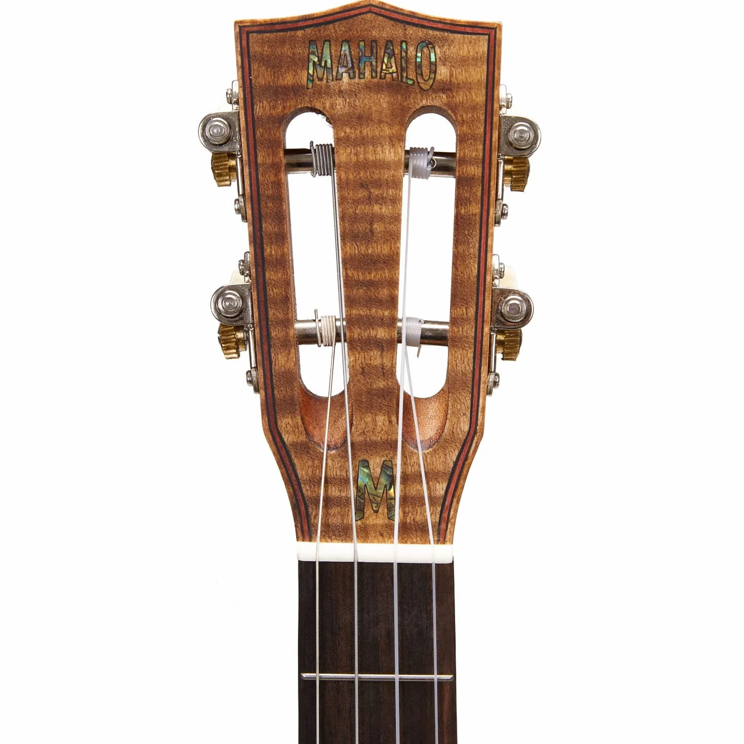 Ukulele Baritone natural electro + cover