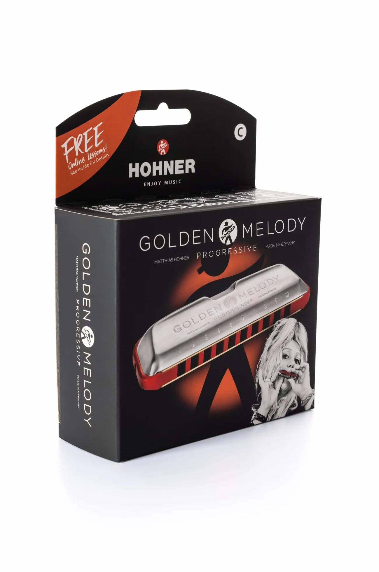 HOHNER Armónica Golden Melody Progressive, C