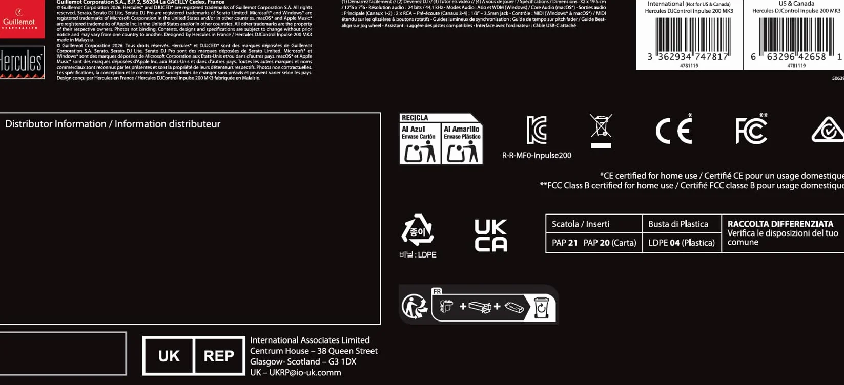 Hercules DJControl Inpulse 200 MK3 – Controladora de DJ ideal para empezar a pinchar – Software y tutoriales incluidos – Streaming de Spotify y Apple Music con Serato DJ Lite