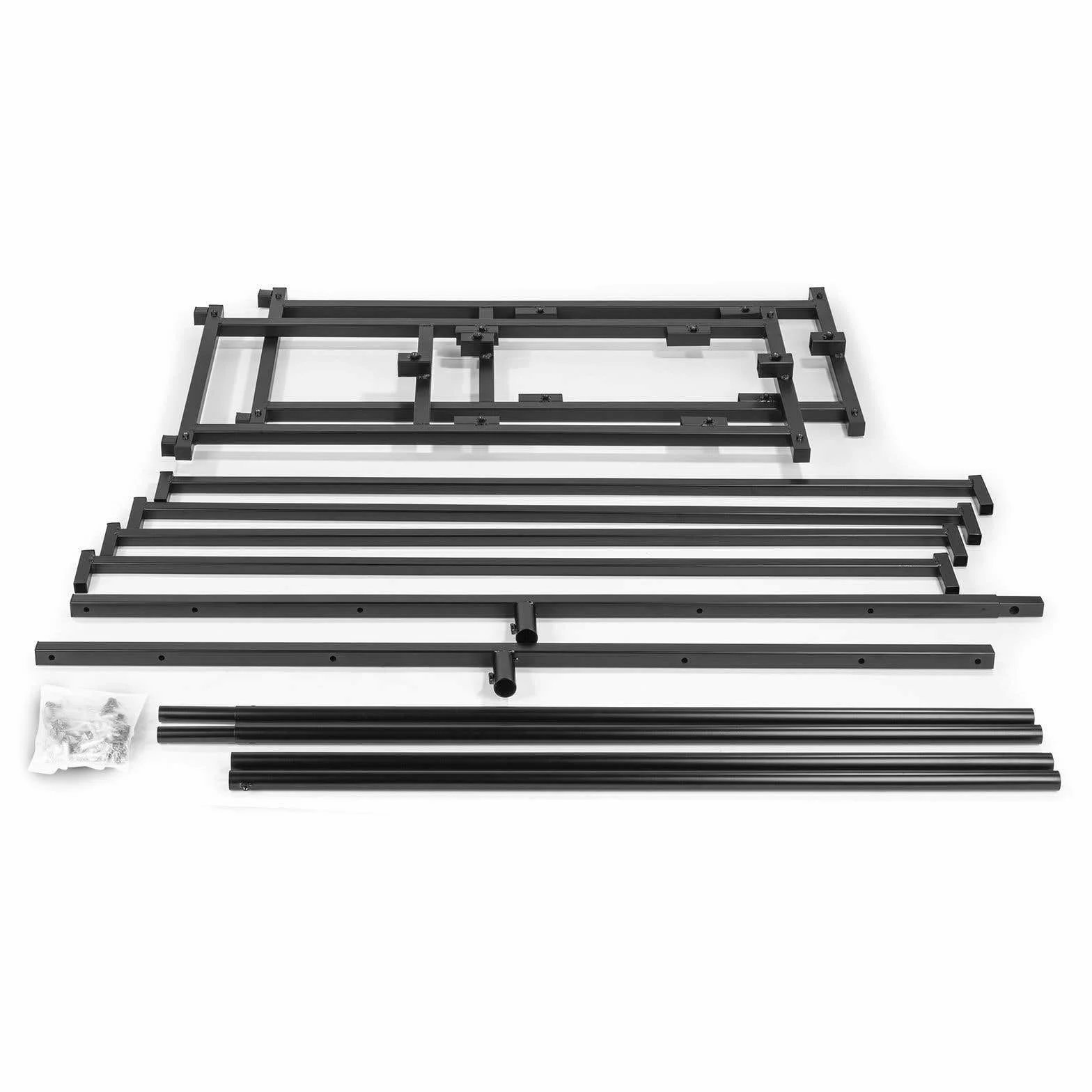 vonyx Pro Disco Soporte Traverse Luz Soporte Luz de trípode (All in One, para, altura regulable hasta 11 suspensiones 201 – 240 cm, pies de goma antideslizantes, stahlkronstruktion) Negro