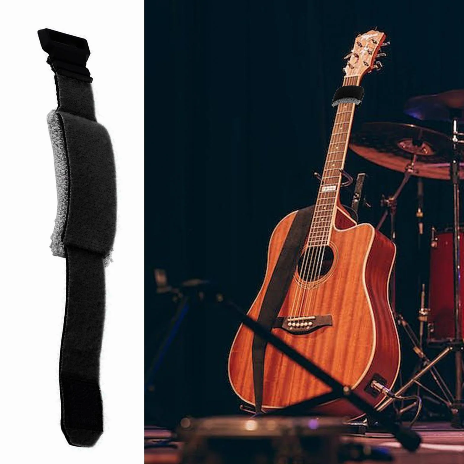 FRET WRAP | Envoltura De Guitarra Ajustable | Envoltura De Tecla De Guitarra Eléctrica | Accesorios Para Instrumentos Musicales De Tasa De Tasa De Tasa De Mute De Cuerda Para Ukelele Instrumentos De