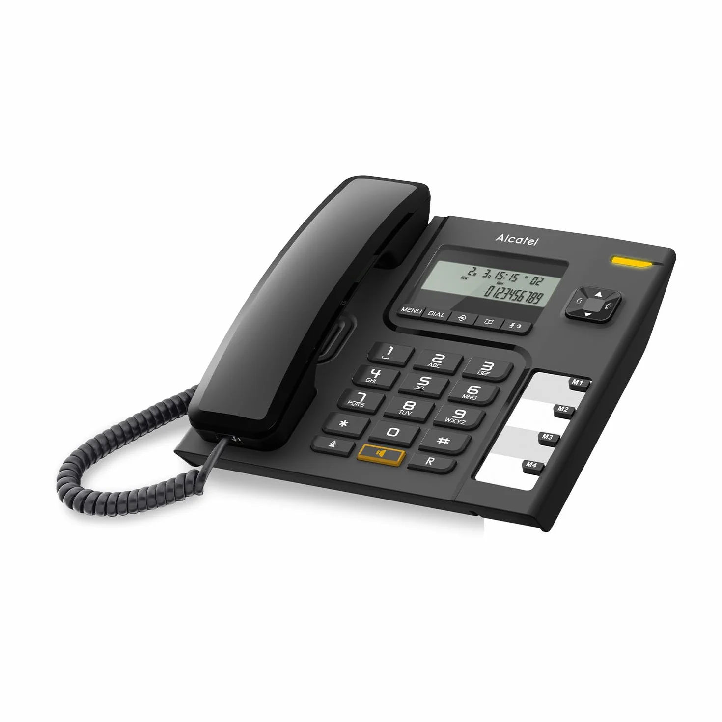 ALCATEL T56 Teléfono con Cable Pantalla Digital Manos Libres Negro