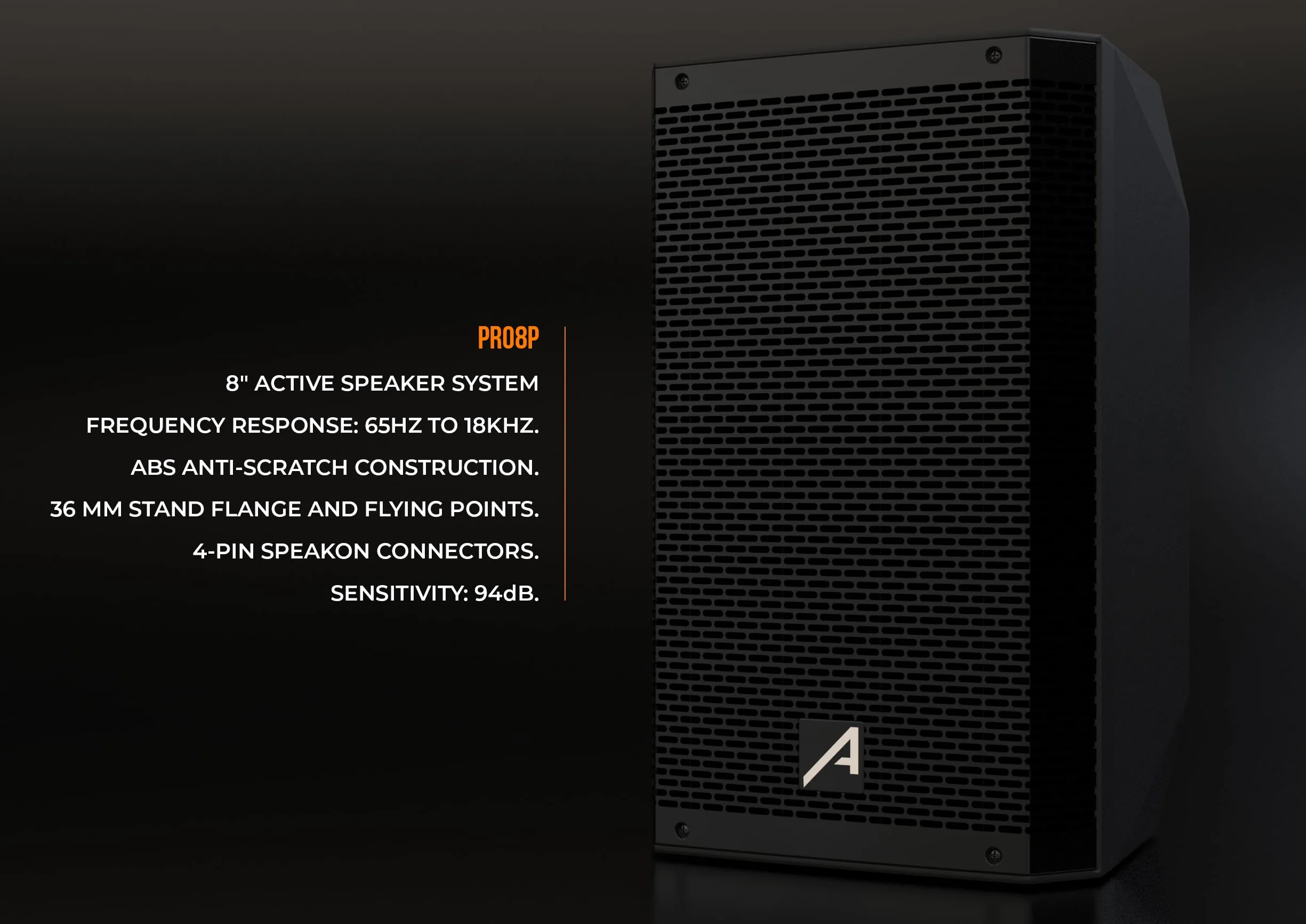 Audibax PRO8P Altavoz Pasivo 8