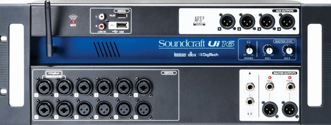 Soundcraft BPSCA UI 16 - DP34399 - Mezclador 16 canales