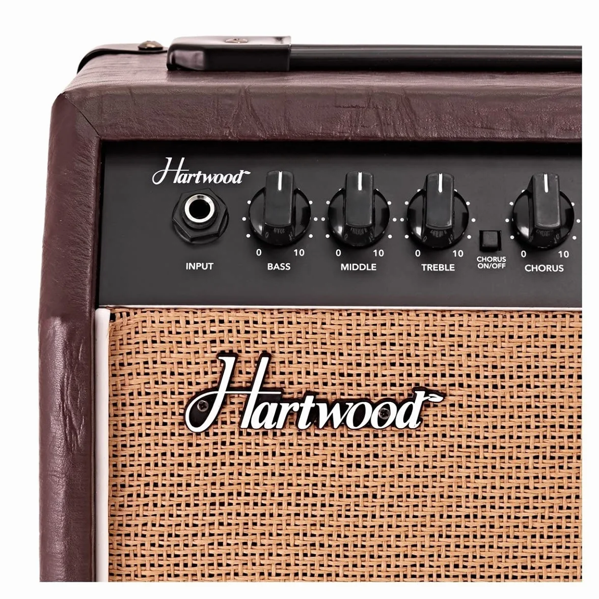 Hartwood Amplificador de Guitarra acústica de 15W con Chorus y Ecualizador de 3 Bandas