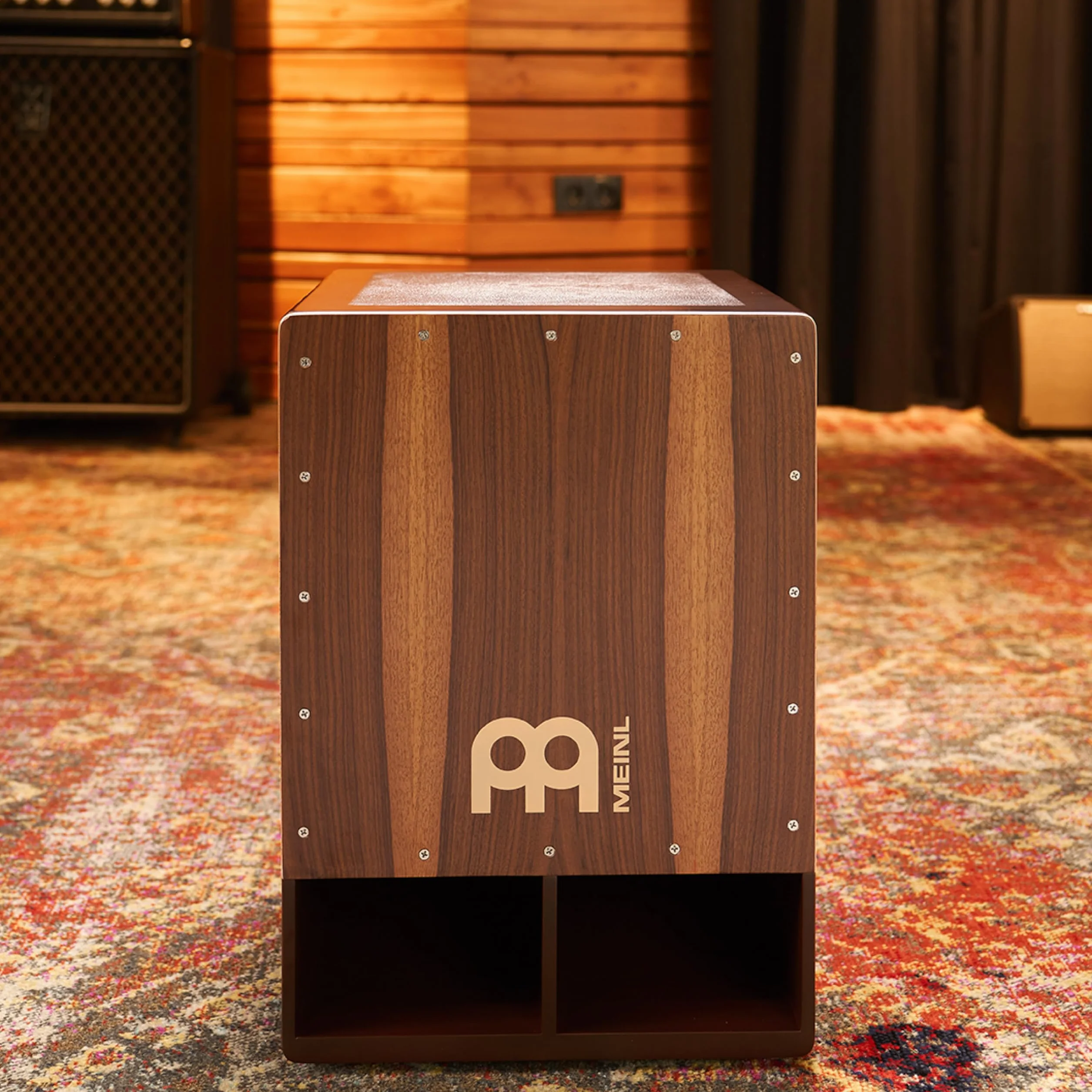 Meinl Percussion - Cajon flamenco, Madera de nogal