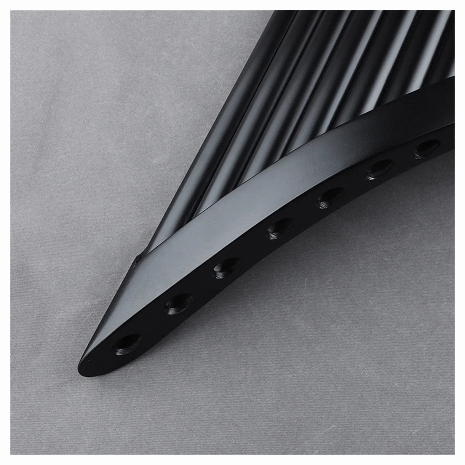 Flauta pan 25 Tubos C Clave Negro Pan Flauta Instrumento De Viento De Madera Hecho A Mano Pan Pipe Pan Pipes