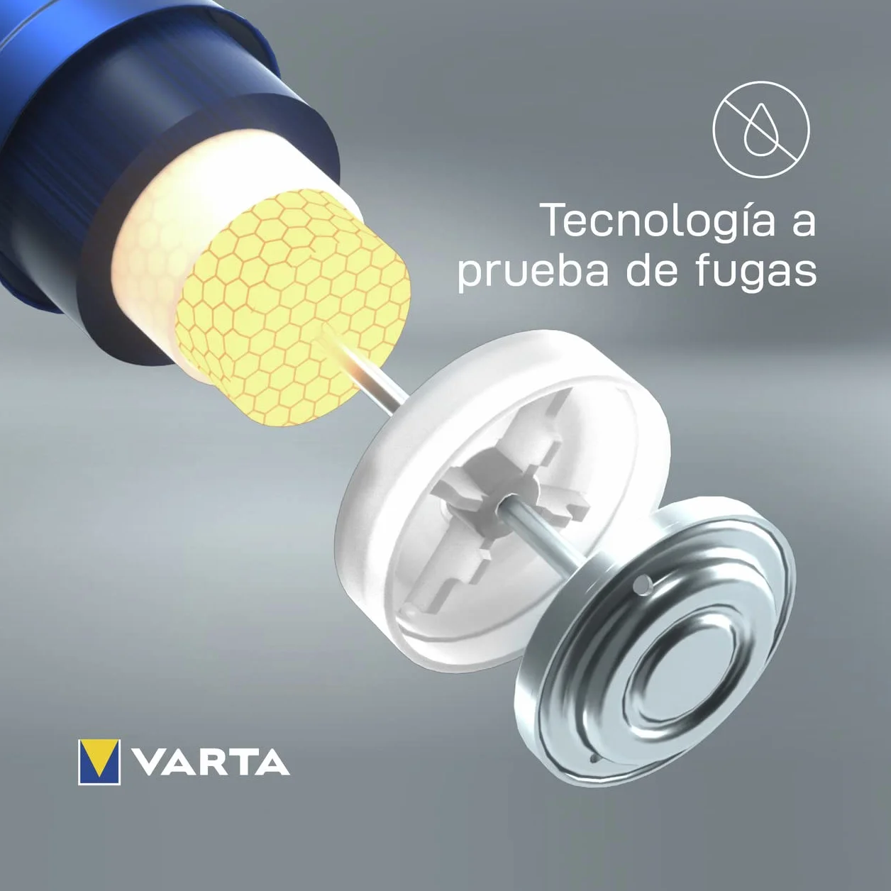 Varta Pila Longlife Power AA LR6 (paquete de 12 unidades), pila alcalina - «Made in Germany» - Adecuado para juguetes, linternas, mandos y otros aparatos que funcionan con pilas