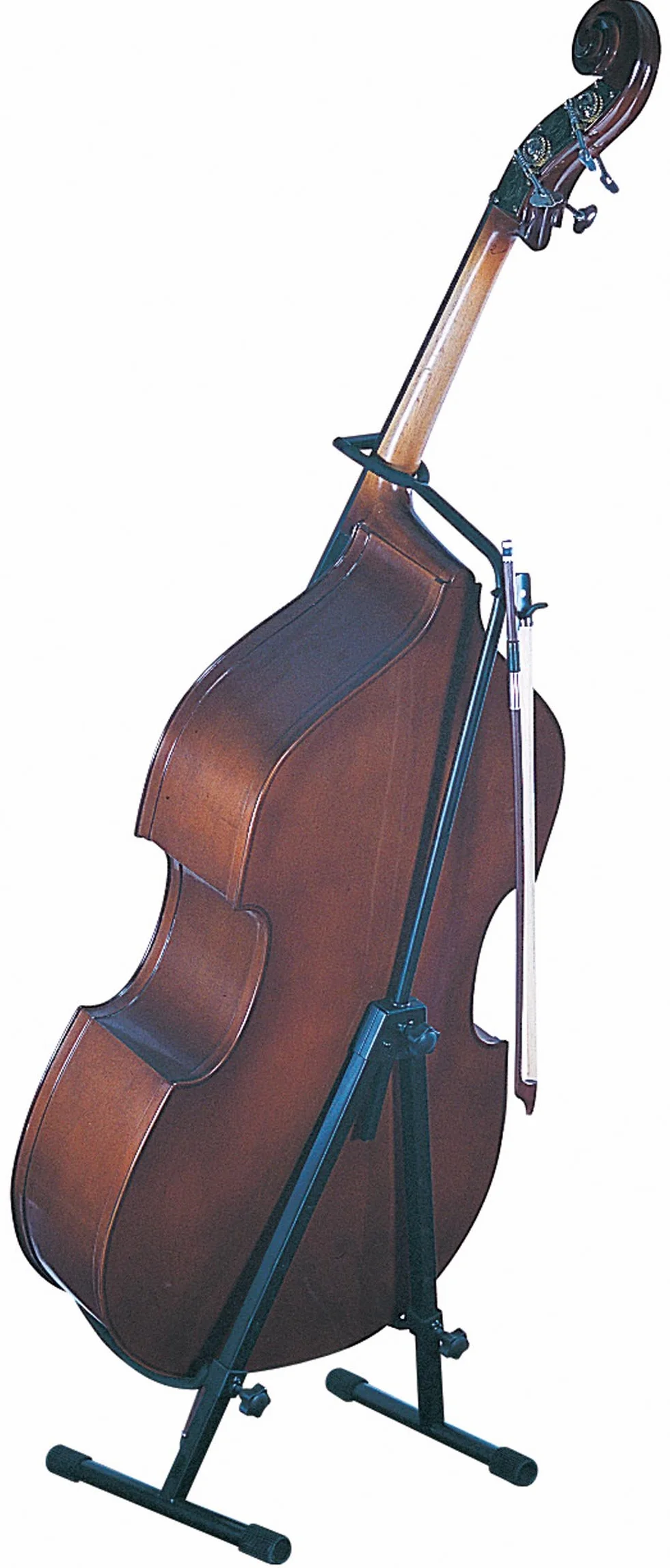 Kinsman CBS1 - Soporte para instrumento de cuerda para contrabajo y violonchelo, color negro