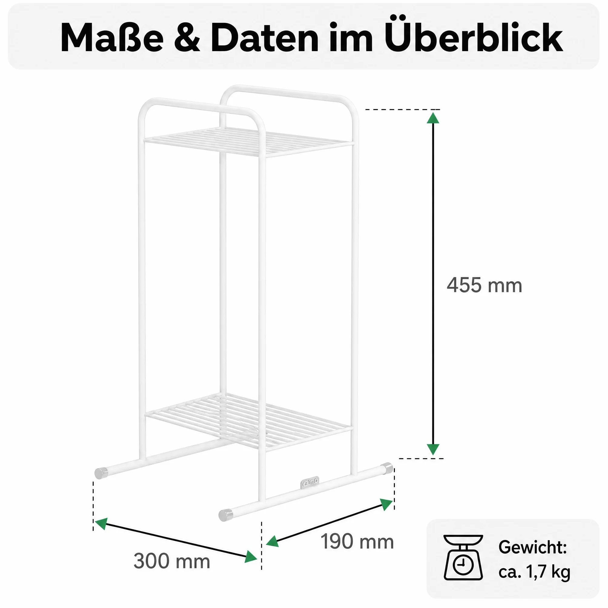 Zomo VS-Rack Vinya 50 White