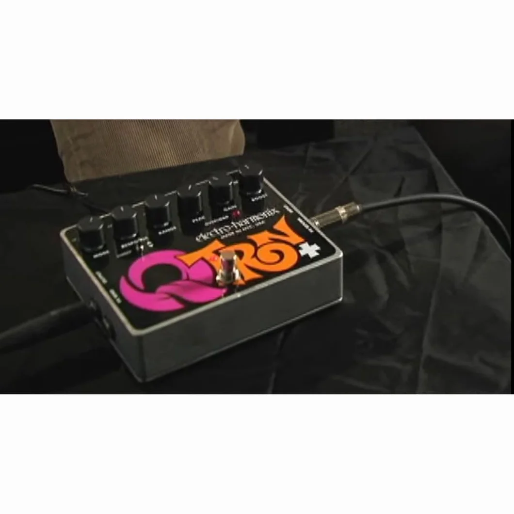 electro-harmonix Q-Tron Plus - Pedal de filtros para guitarra, color plateado