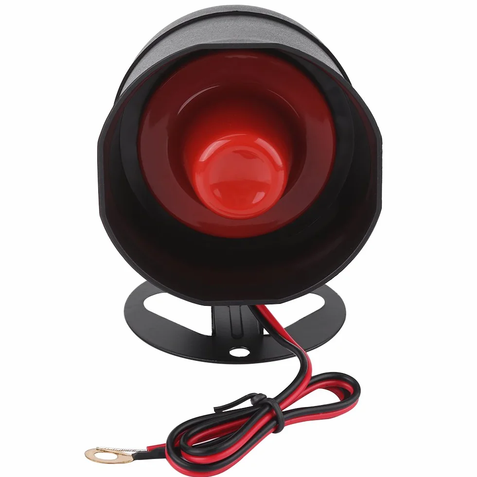 Alarma coche, entrada sin llave y 2 mandos, seguridad universal con sirena y cierre centralizado, for conductores y propietarios de vehículos