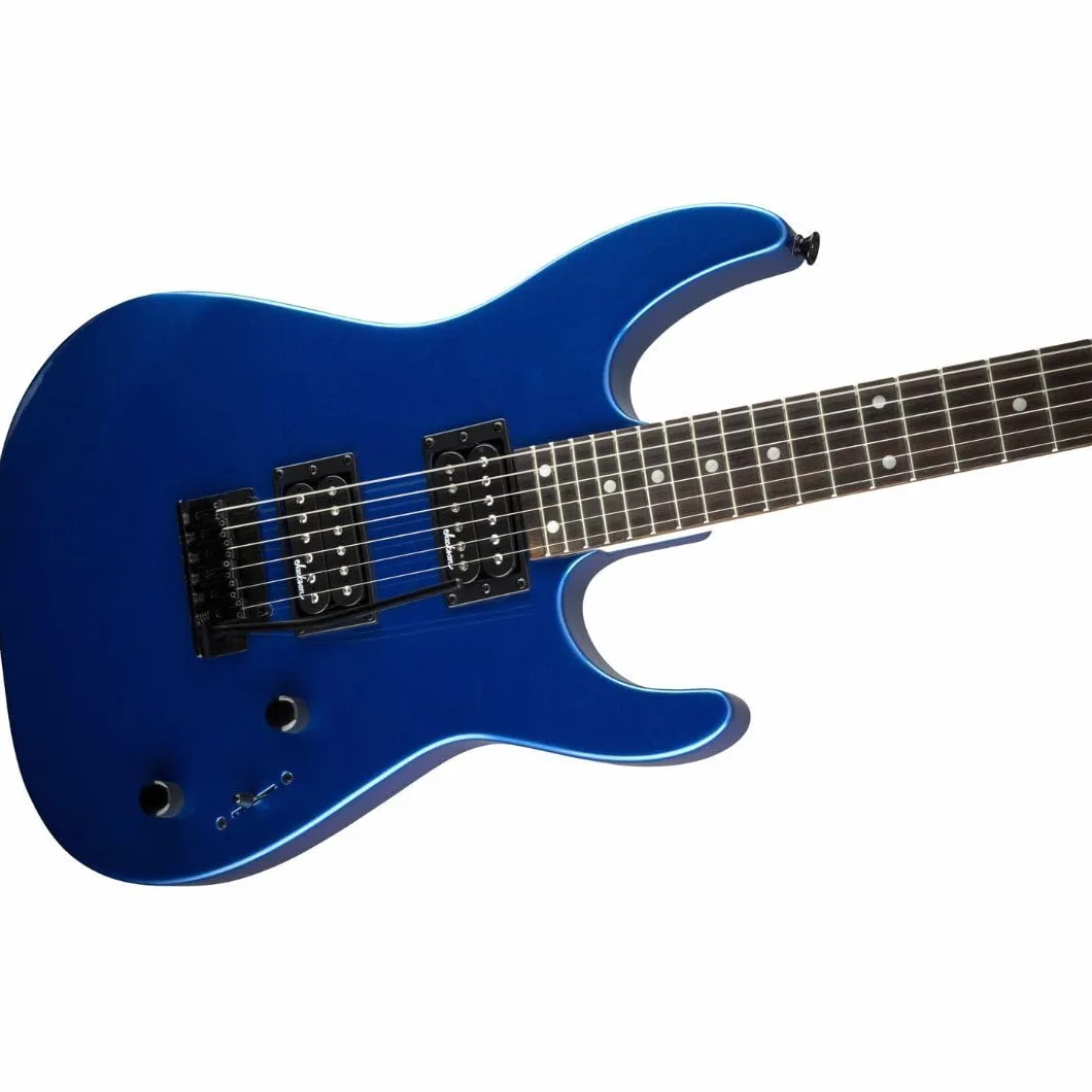 Jackson JS Series Dinky JS12 Electric Guitar, Amaranth Fingerboard, Metallic Blue