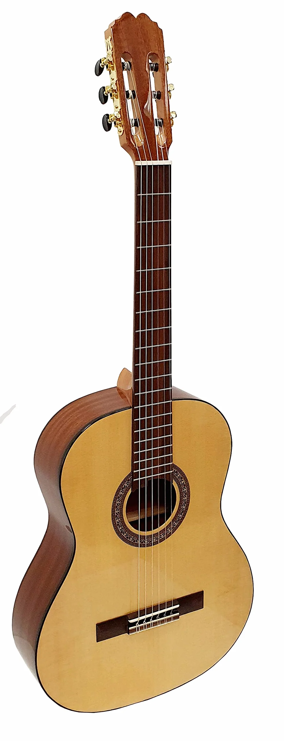 Guitarra Española Clásica ADMIRA ELSA de Madera Acabado Luxe Tamaño 4/4 con Funda Acolchada - Rockmusic España